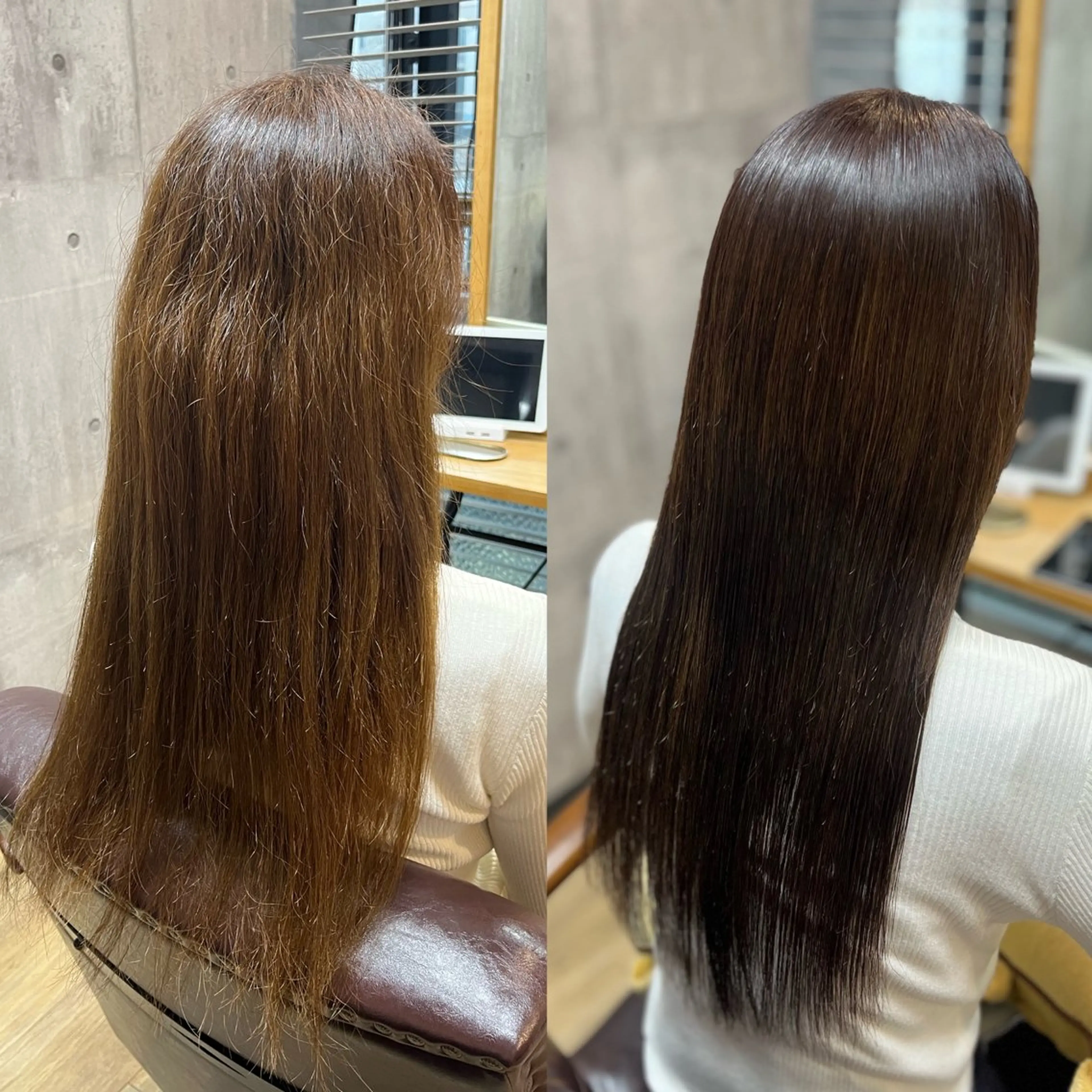 ロング カット 縮毛矯正 トリートメント 艶髪🌈ムラカミ サキのヘアスタイル