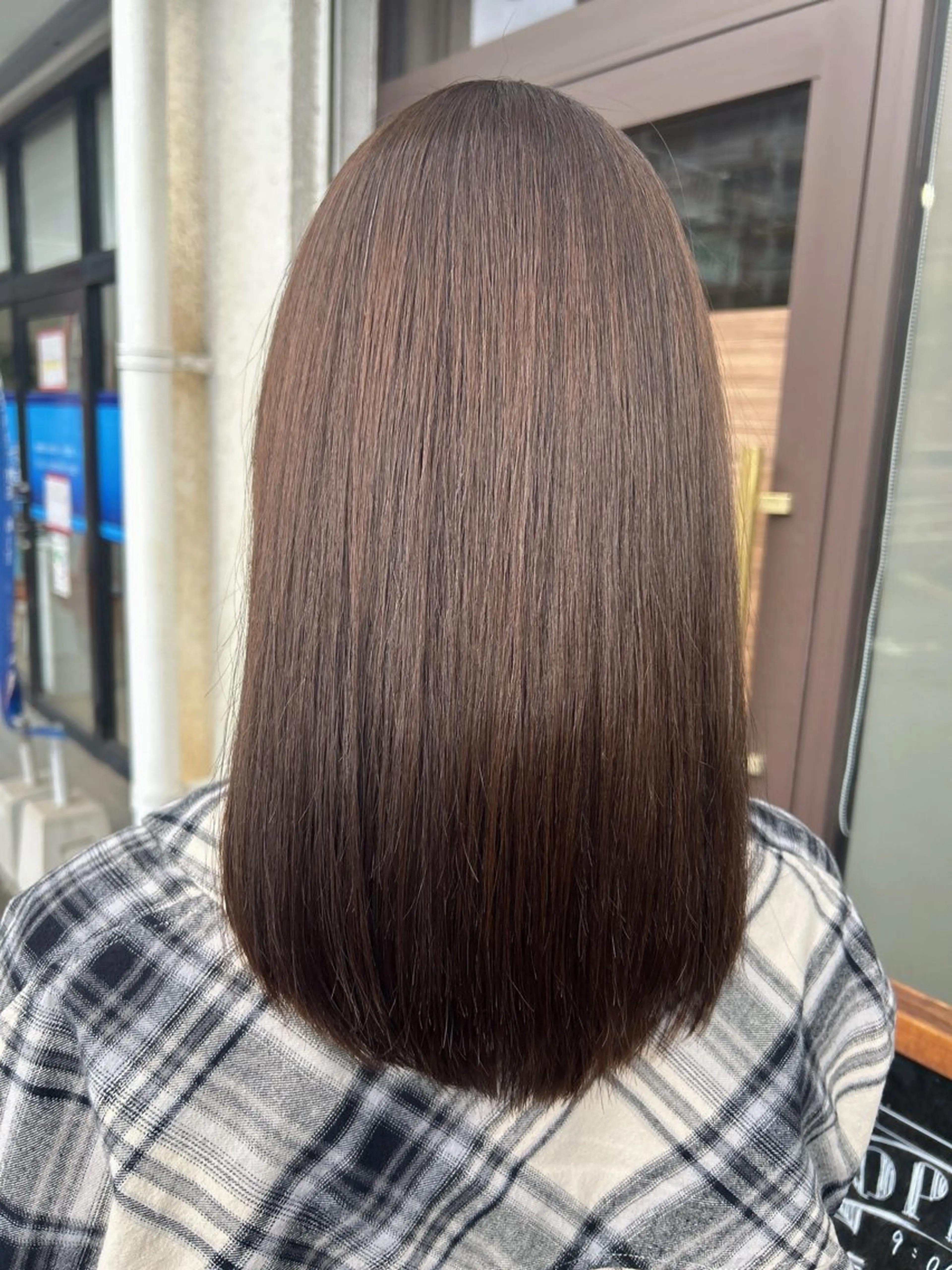 縮毛矯正＋トリートメントの写真