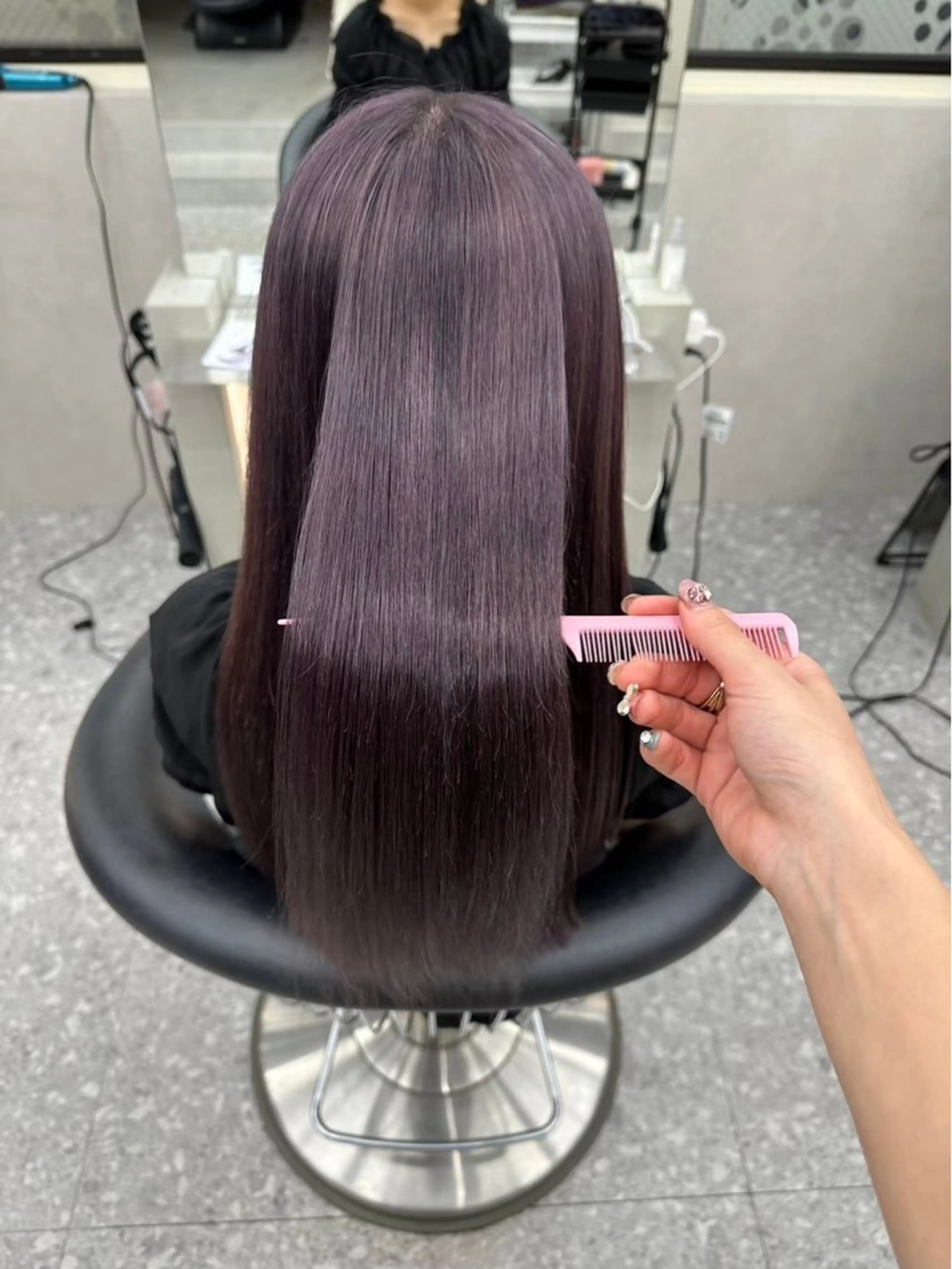 ロング 髪質改善 トリートメント Lond Lupinus所属・minagi Lupinusのヘアスタイル