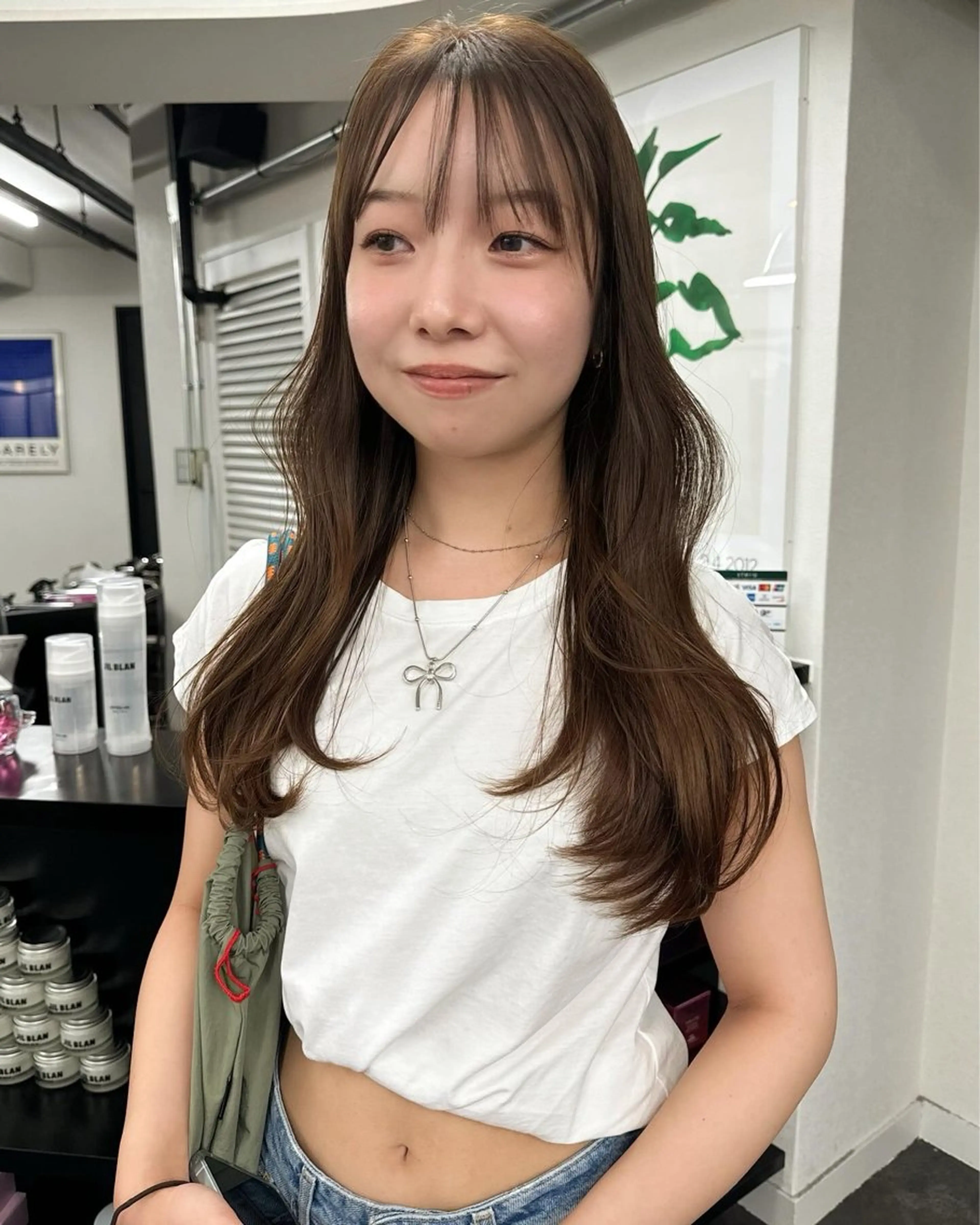 ロング ヘアカラー 透明感🍨レイヤー ヘアセット/miyuのヘアスタイル