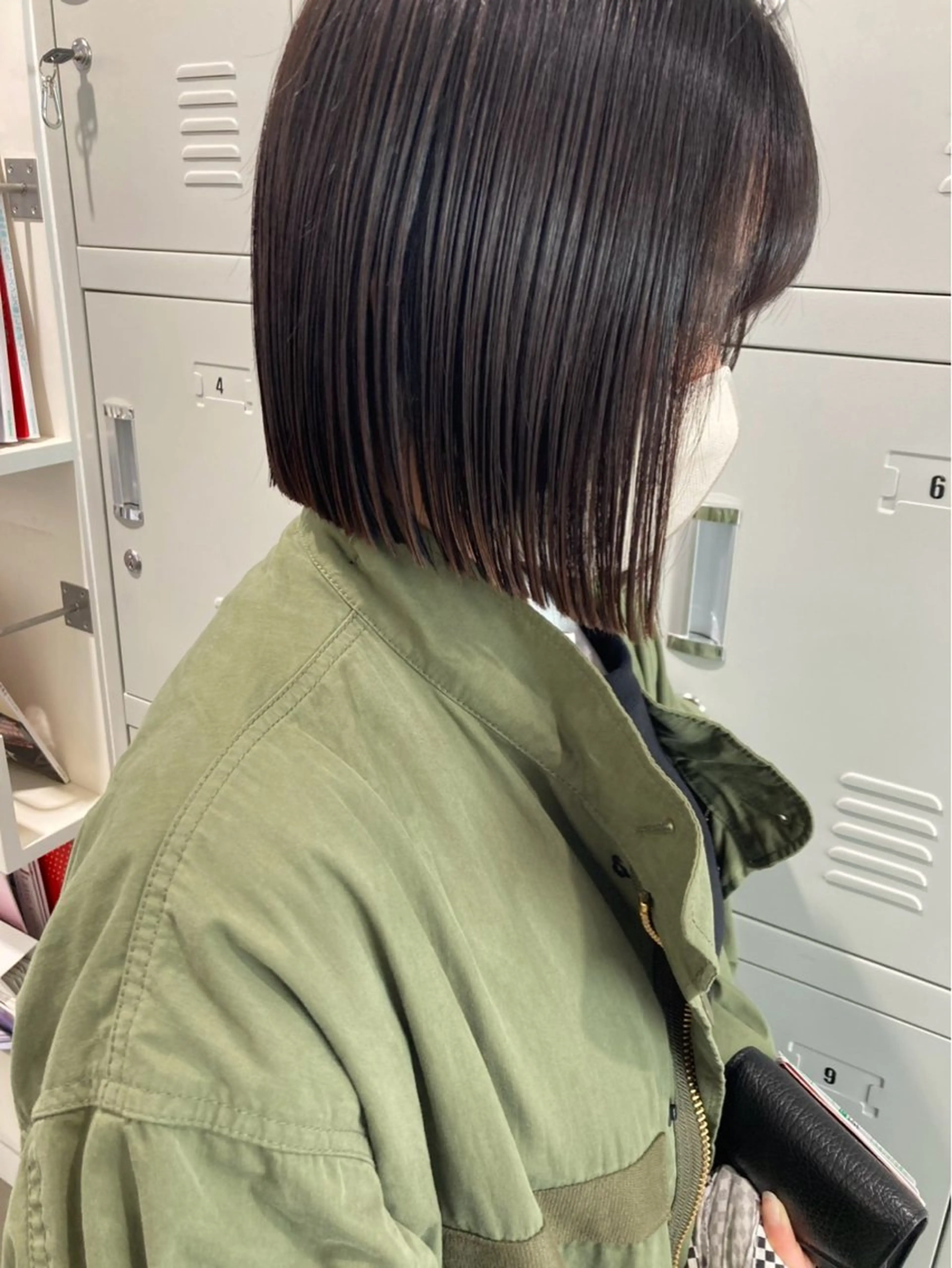 ミディアム ヘアカラー 縮毛矯正 トリートメント WARP/縮毛矯正 山野辺のヘアスタイル