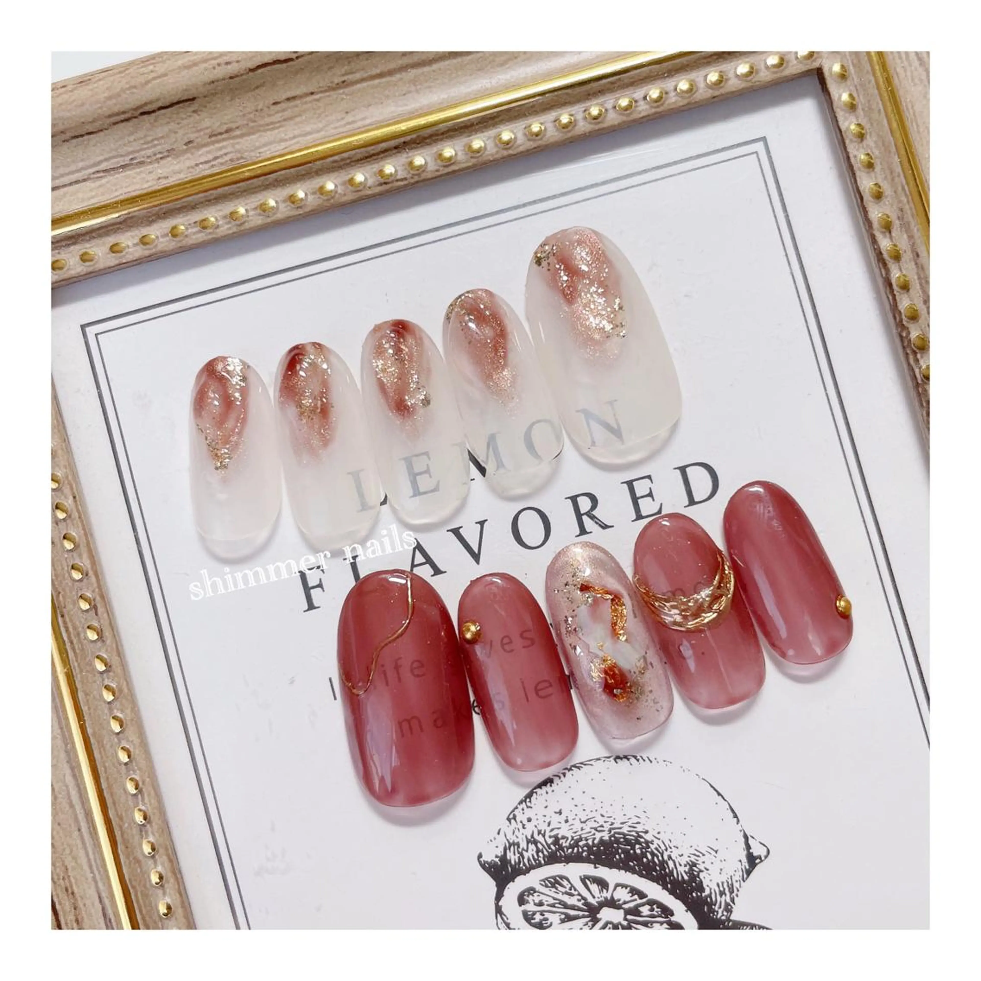 ネイル アートネイル shimmer nailsのネイルデザイン