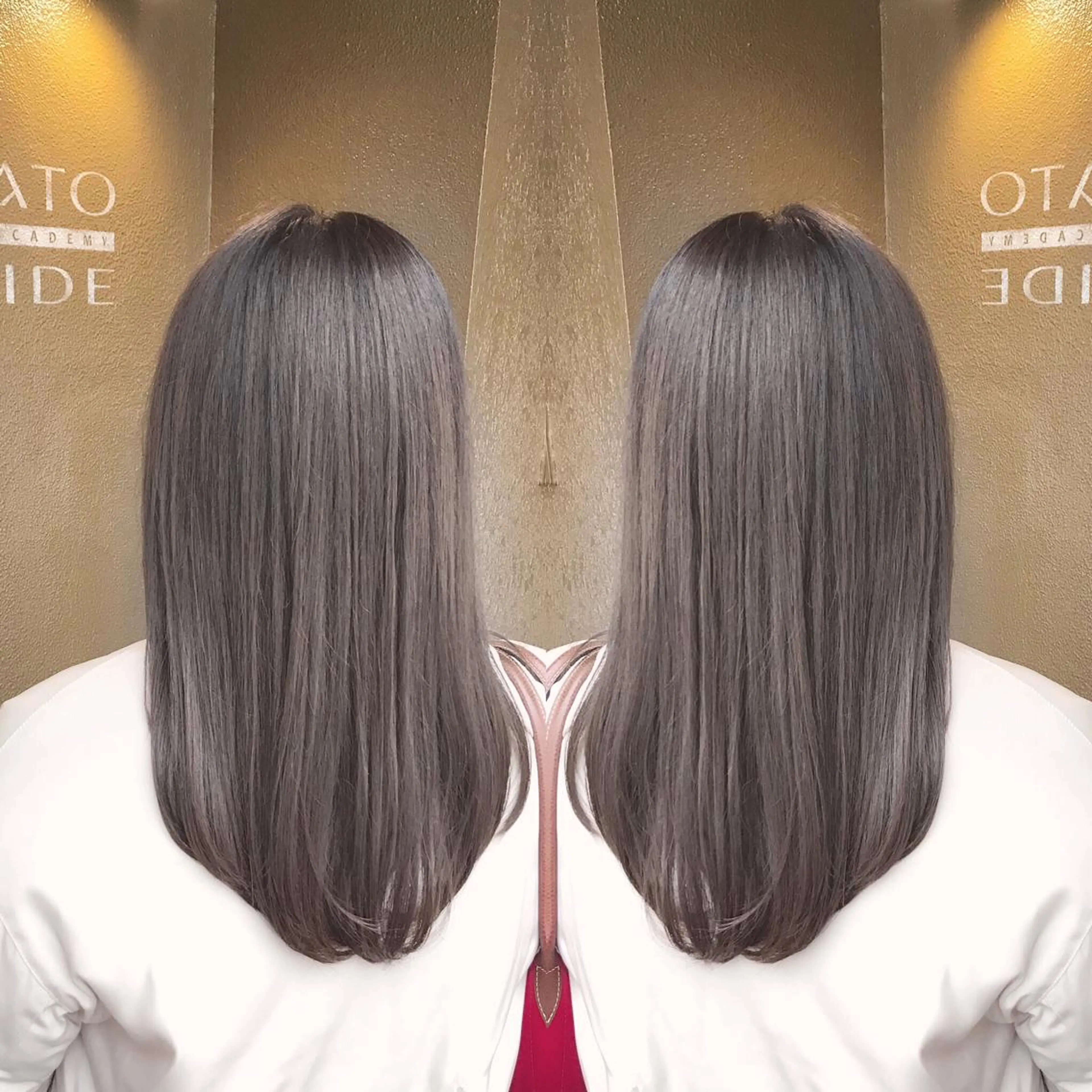 ロング カラー アッシュ 艶色&髪質改善 ✨ヨシムラユウシのヘアスタイル
