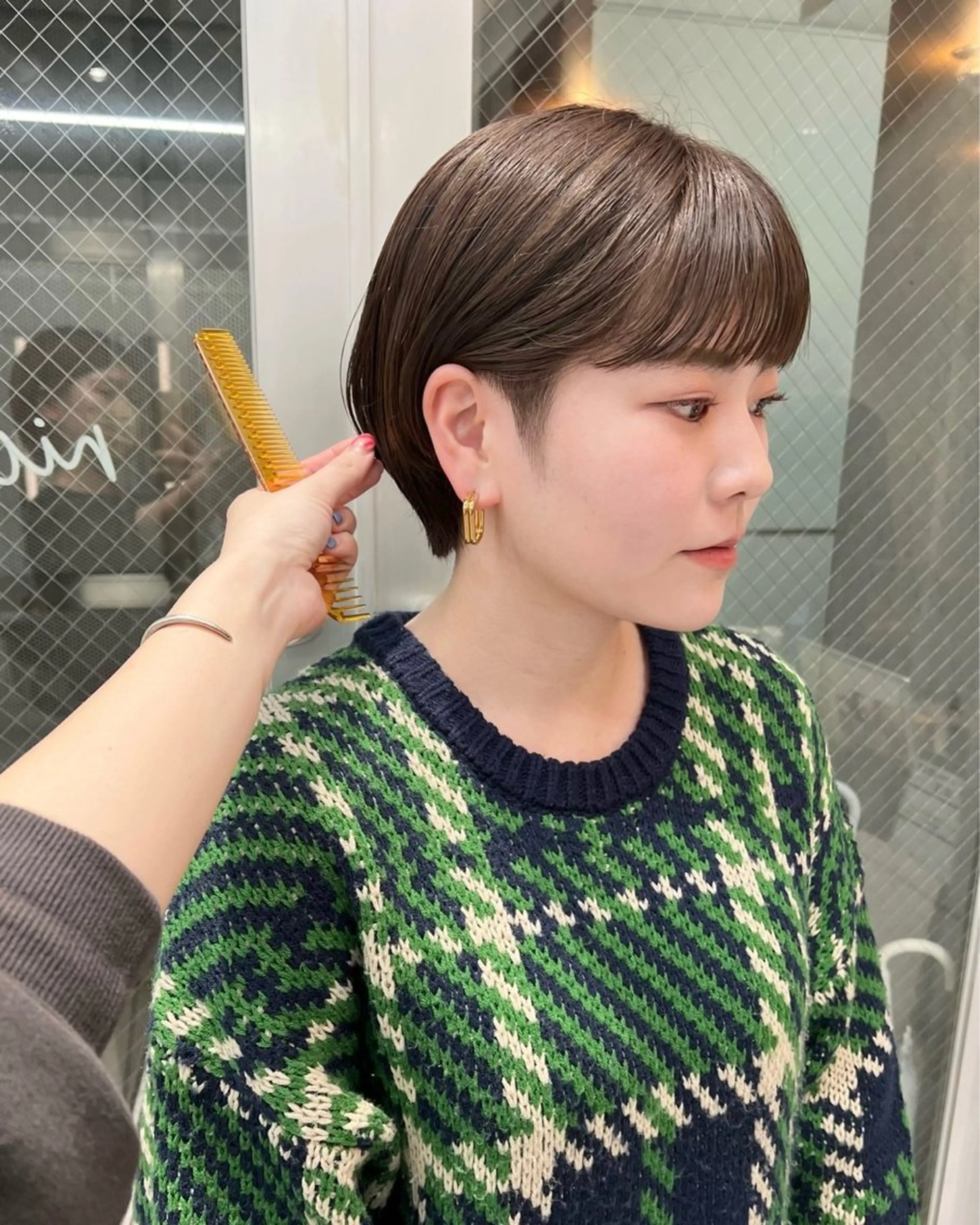 ショート カット 🌷ショート/縮毛 矯正/ さくら🌷のヘアスタイル