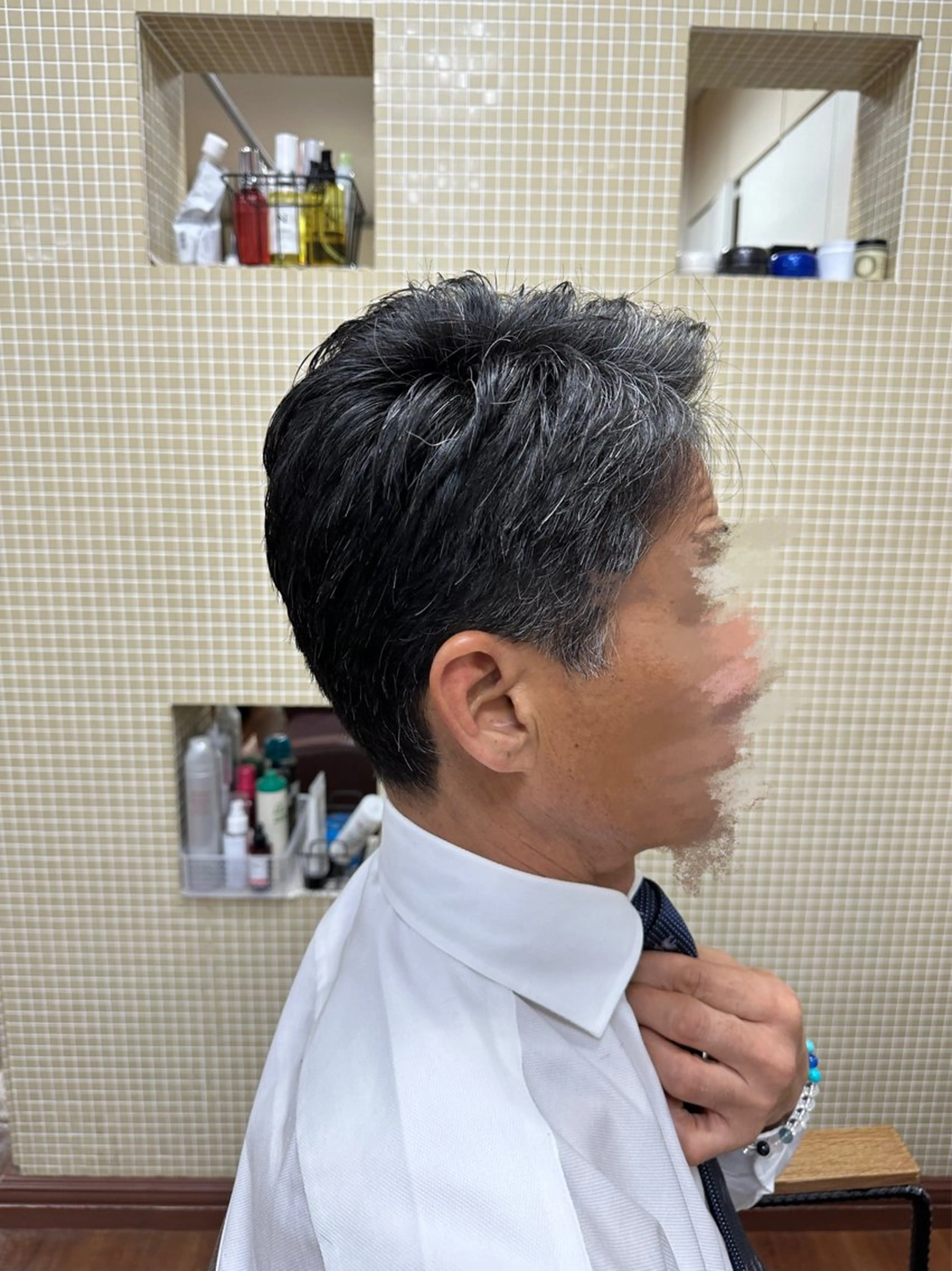 メンズ ビジネス BAROA中村橋所属・濱野 黎士のヘアスタイル
