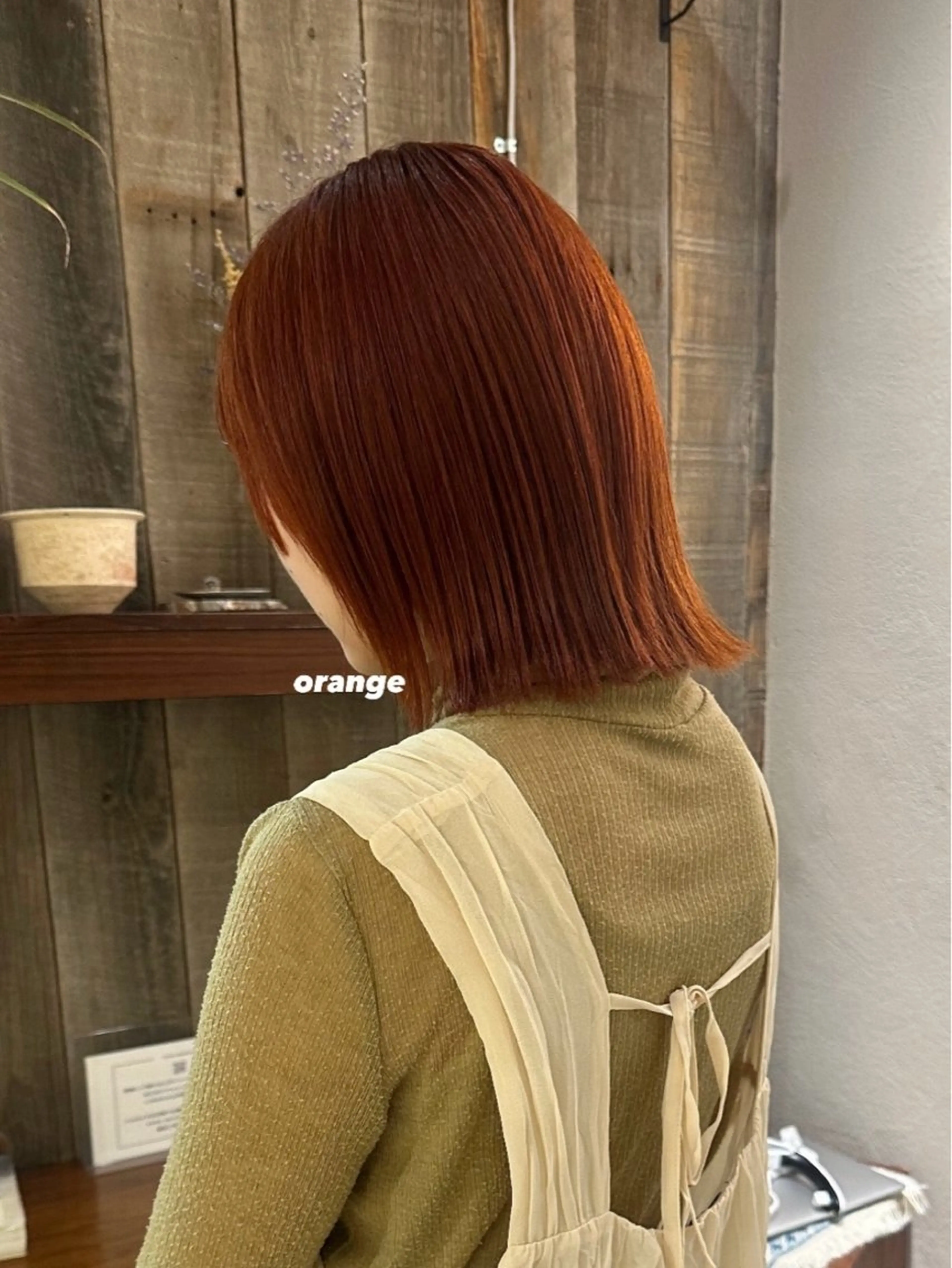 ミディアム カラー ヘアカラー トリートメント 暖色/レイヤーカット 🌙オノユリカのヘアスタイル