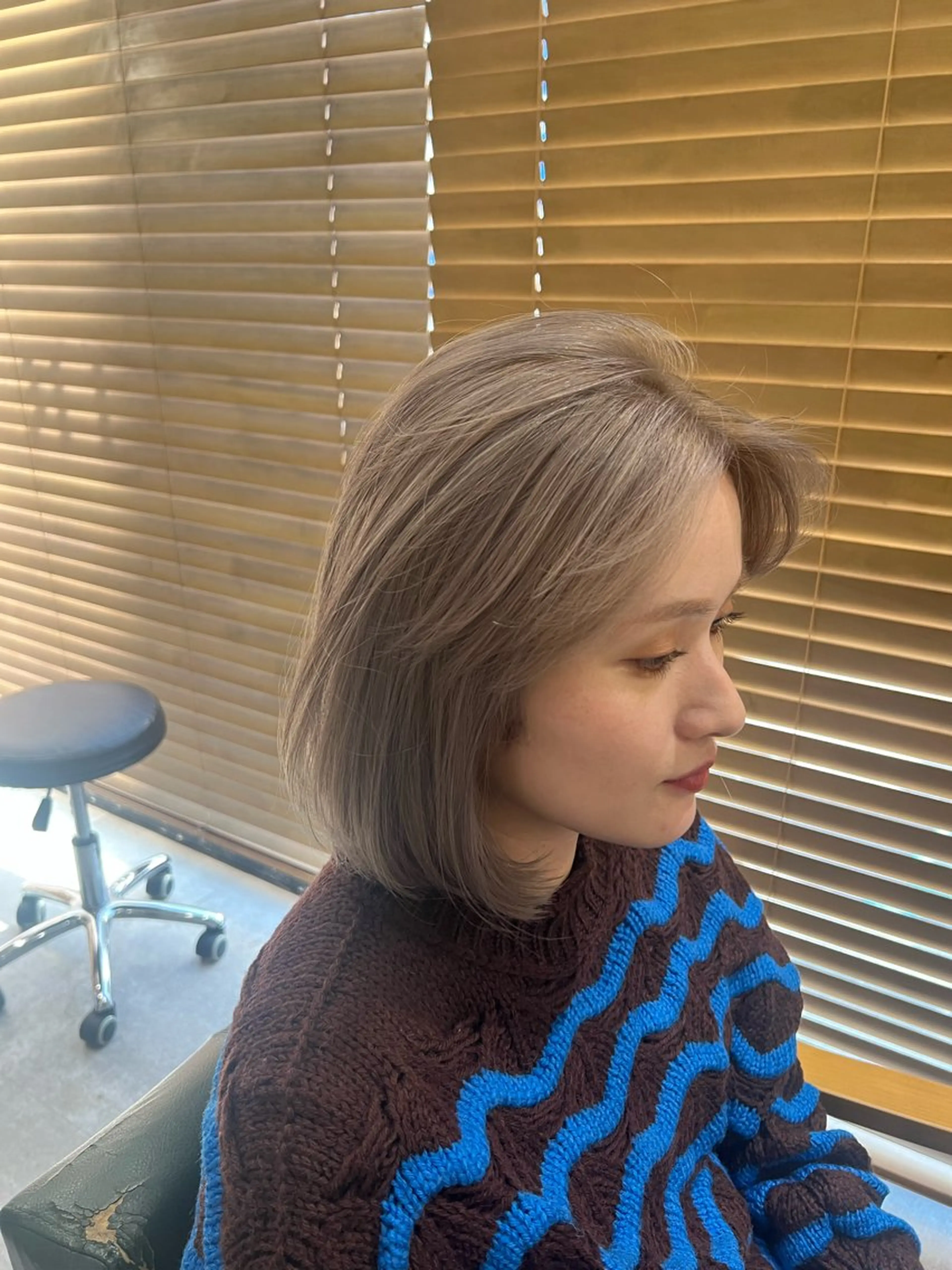 カラー ベージュカラー カット ヘアカラー トリートメント AUBE HAIRazul吉祥寺所属・髪質改善✨幹細胞✨ ウルツヤ🌈清水　祥のヘアスタイル