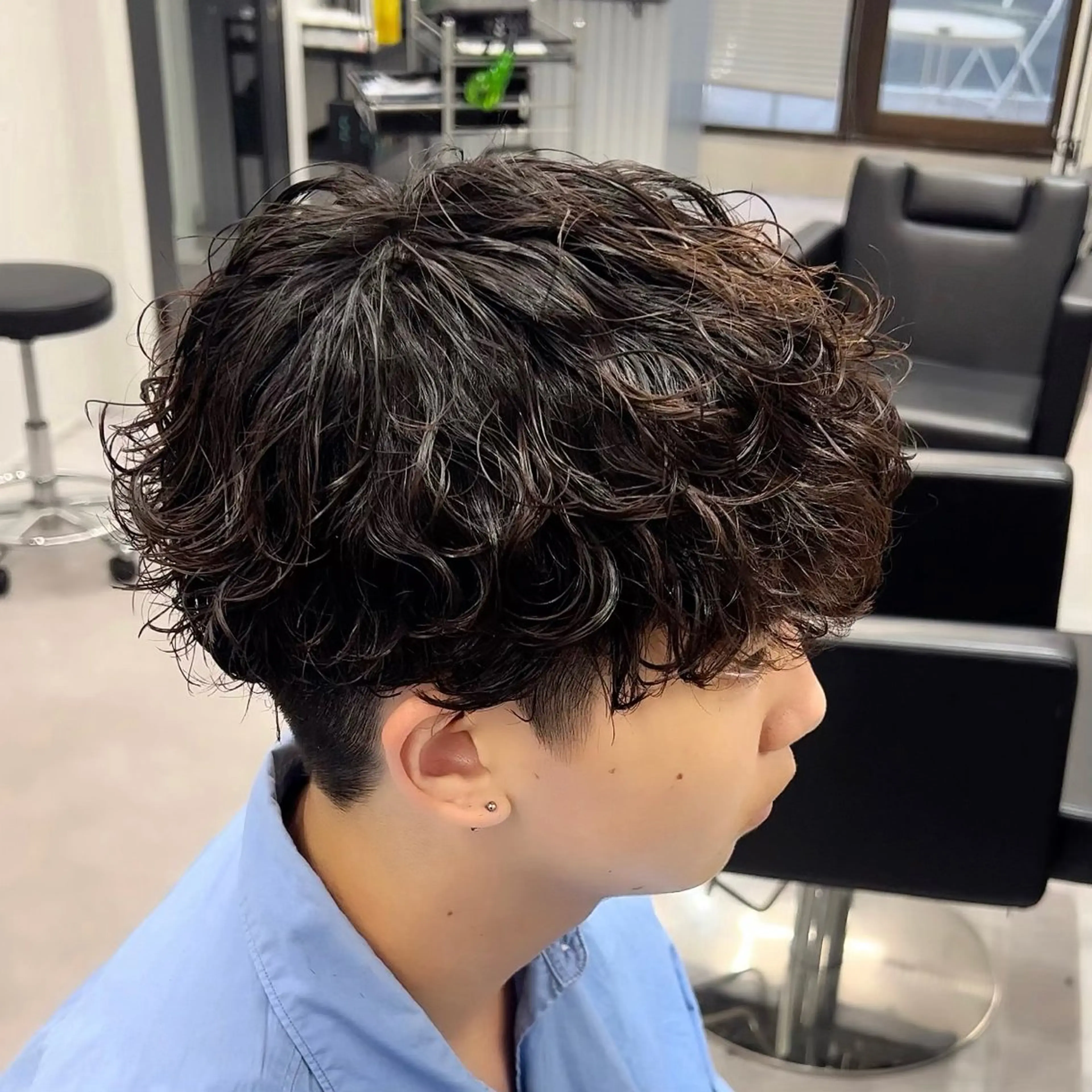 パーマ メンズ メンズパーマ 波巻きパーマ スパイラルパーマ カット パーマ 【メンズ特化美容師】 🐍NAO🐍のヘアスタイル