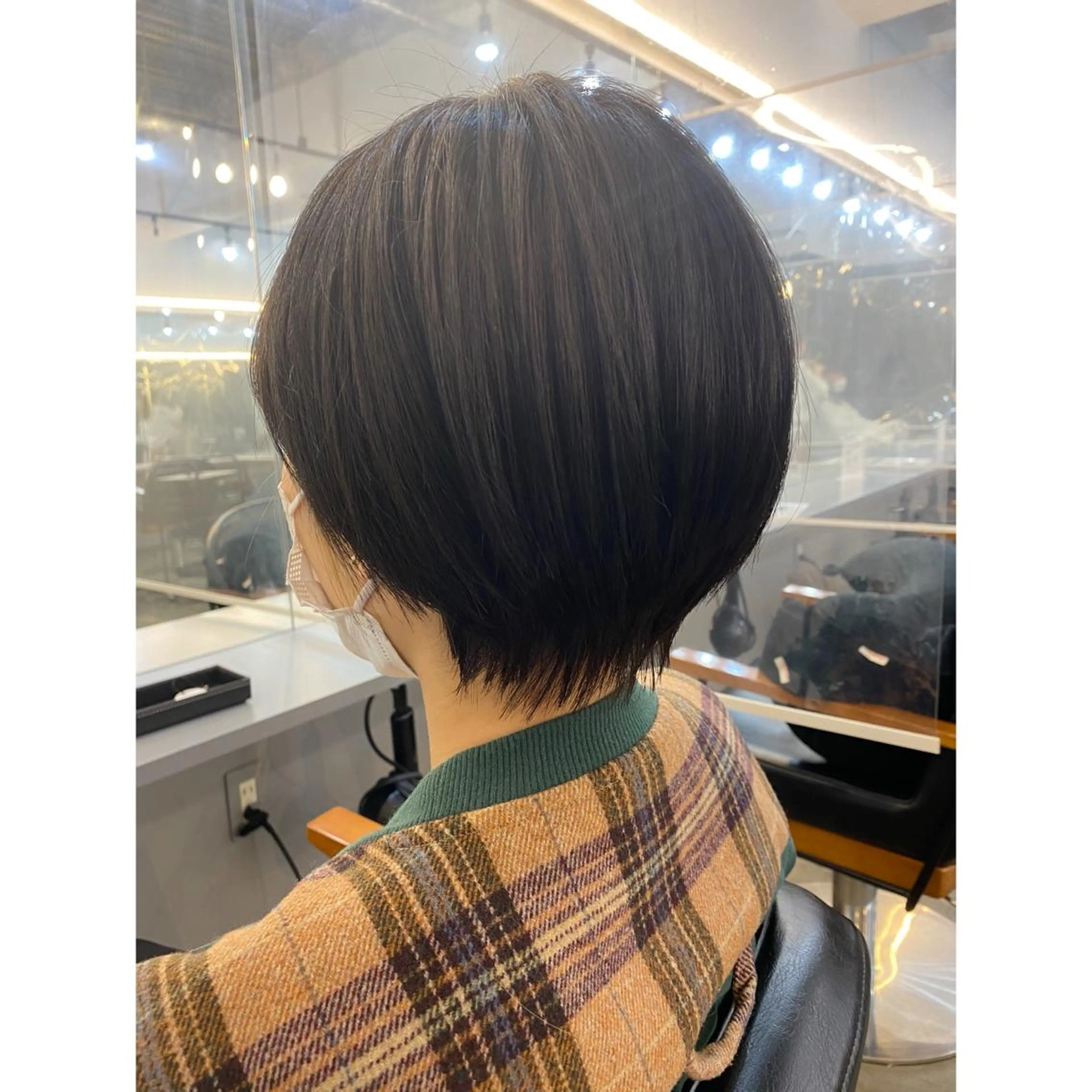 ショート ショートボブ 丸みショート ボブ ショートヘア ボブ/ぱつっとボブ/ 谷口 海星のヘアスタイル