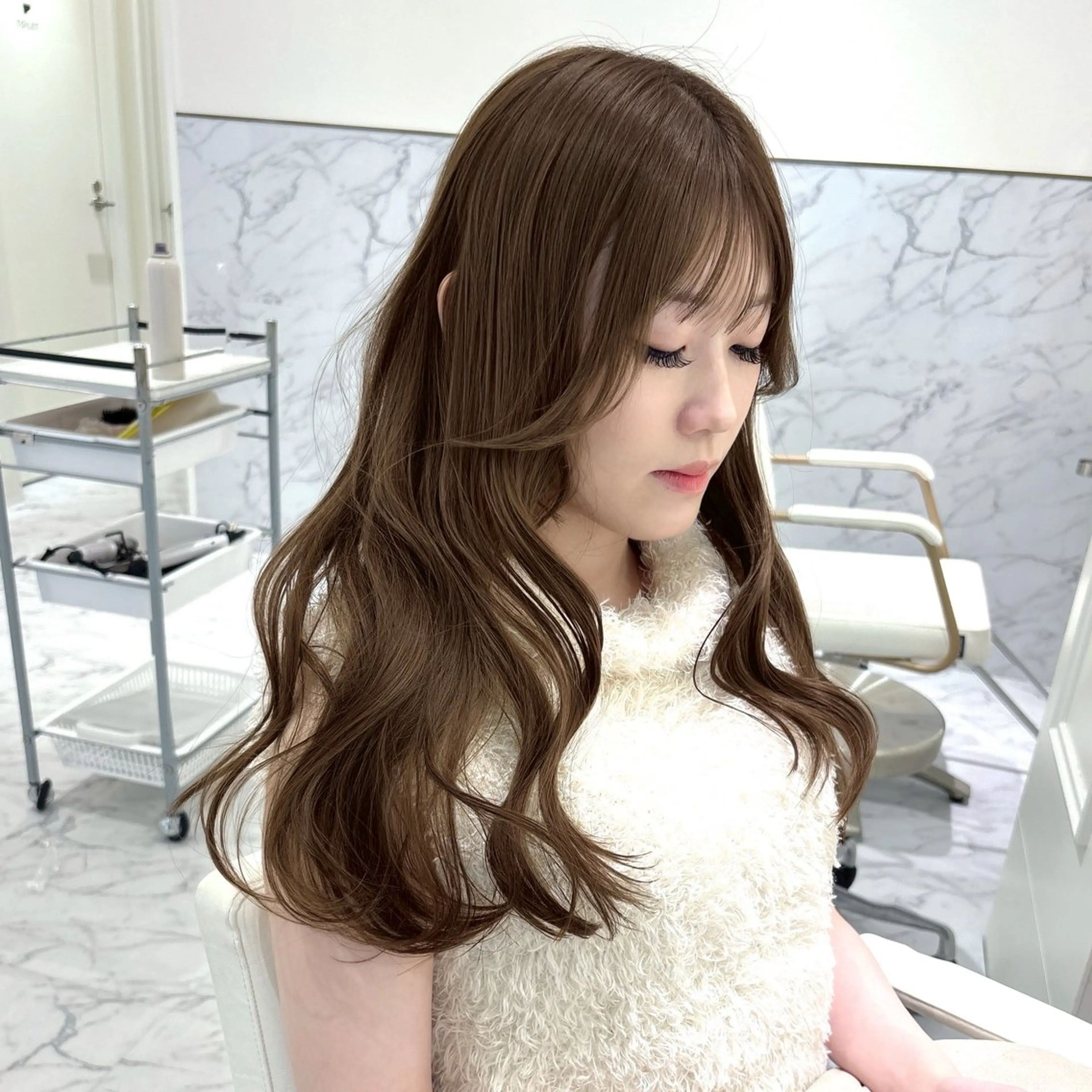 U-24 【似合わせonecolor👱🏻‍♀️🤍】➕【メンテナンスカット💞】➕【スタイリング¥0】の写真