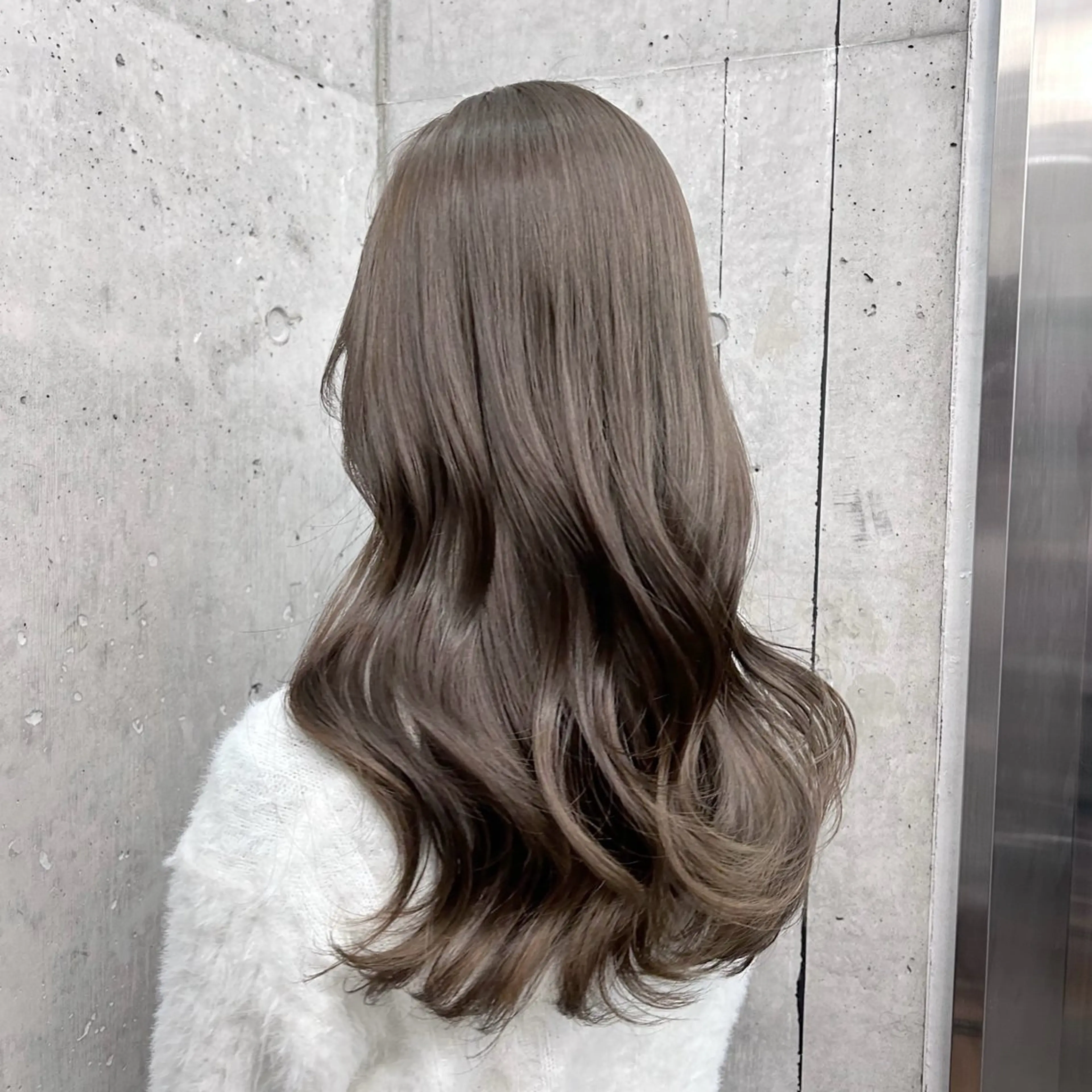 セミロング ヘアカラー ANJU/本町美容室 /似合わせカラー🤎のヘアスタイル