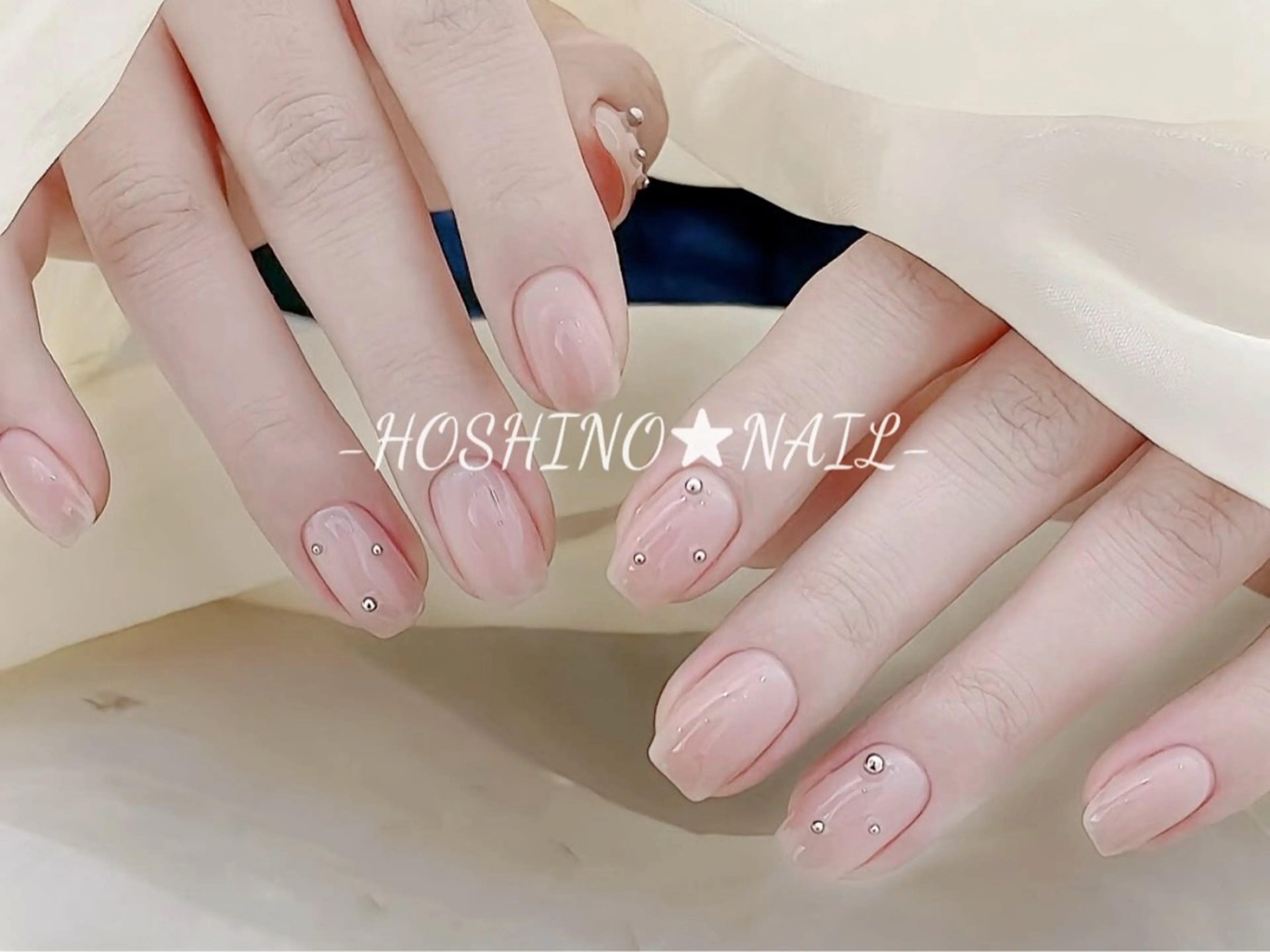ネイル オーロラネイル チークネイル ドット フットネイル フレンチネイル ハンドネイル ★HOSHINO NAIL★新宿店のネイルデザイン