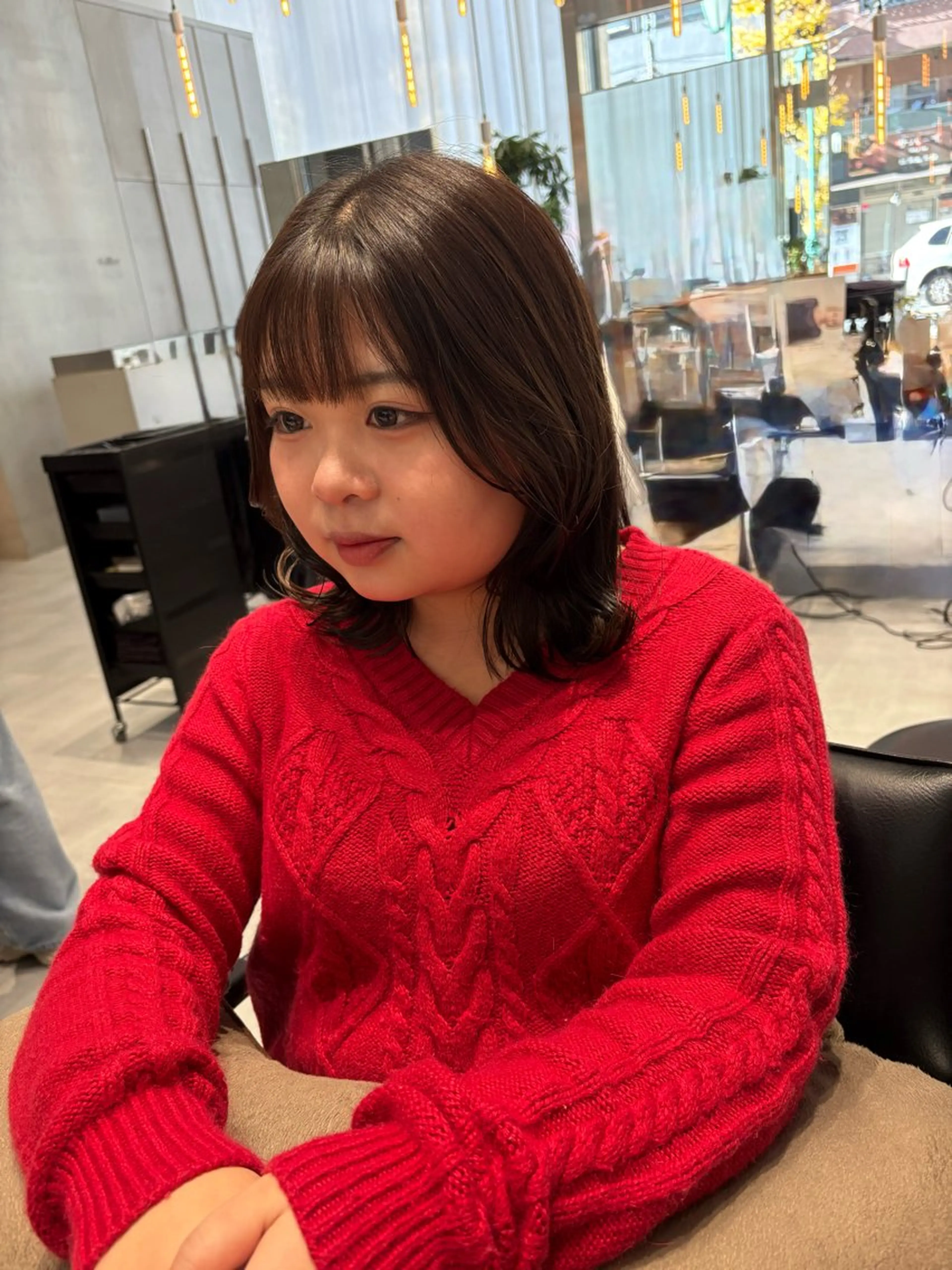 ミディアム レイヤーカット/ 透明感カラー🪼風香のヘアスタイル