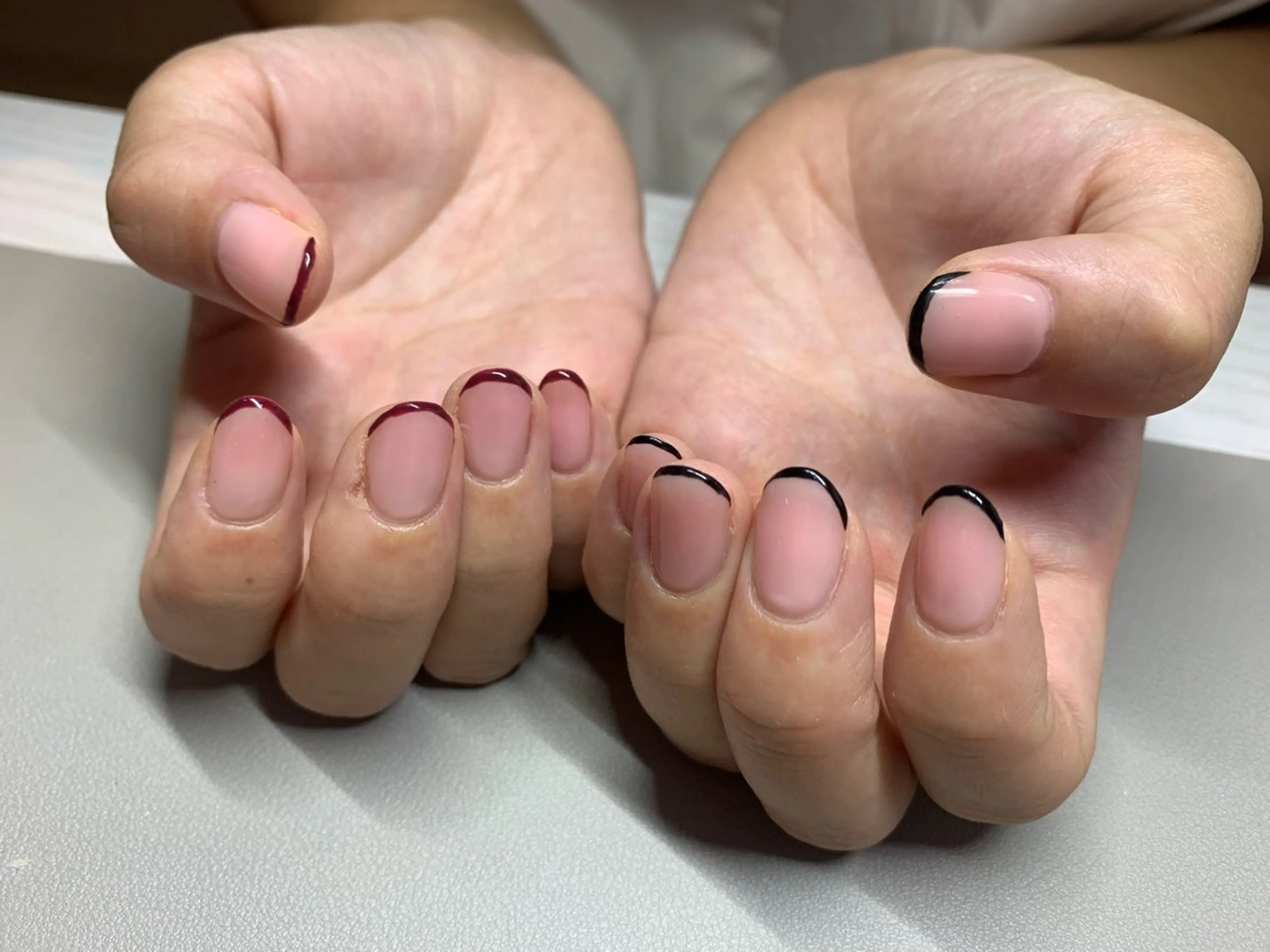 ネイル フレンチネイル ハンドネイル share＋honmachi所属・rn__nail ♡のネイルデザイン
