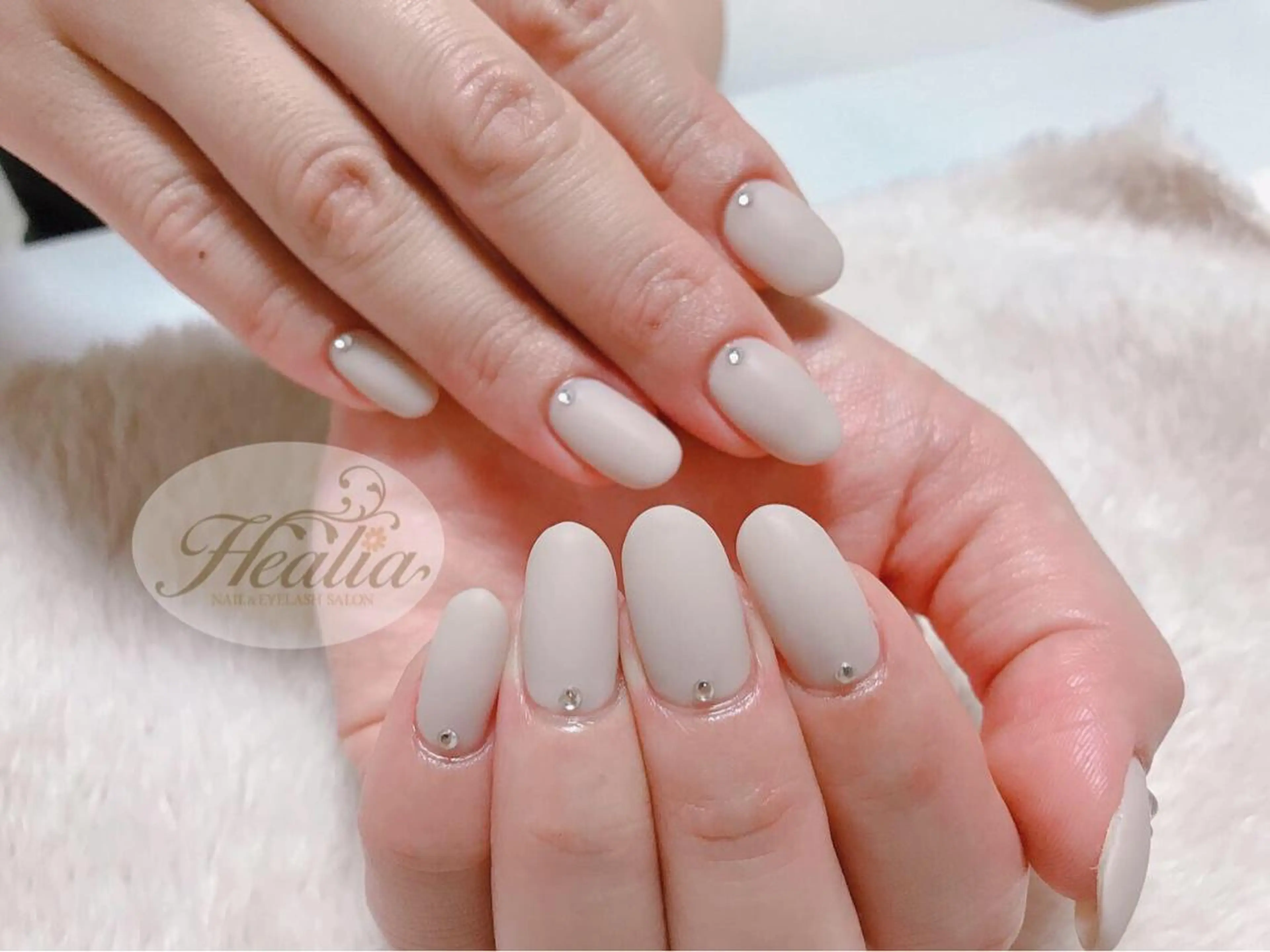 ネイル マットネイル シンプルネイル REMIA湘南台 TANABEのネイルデザイン