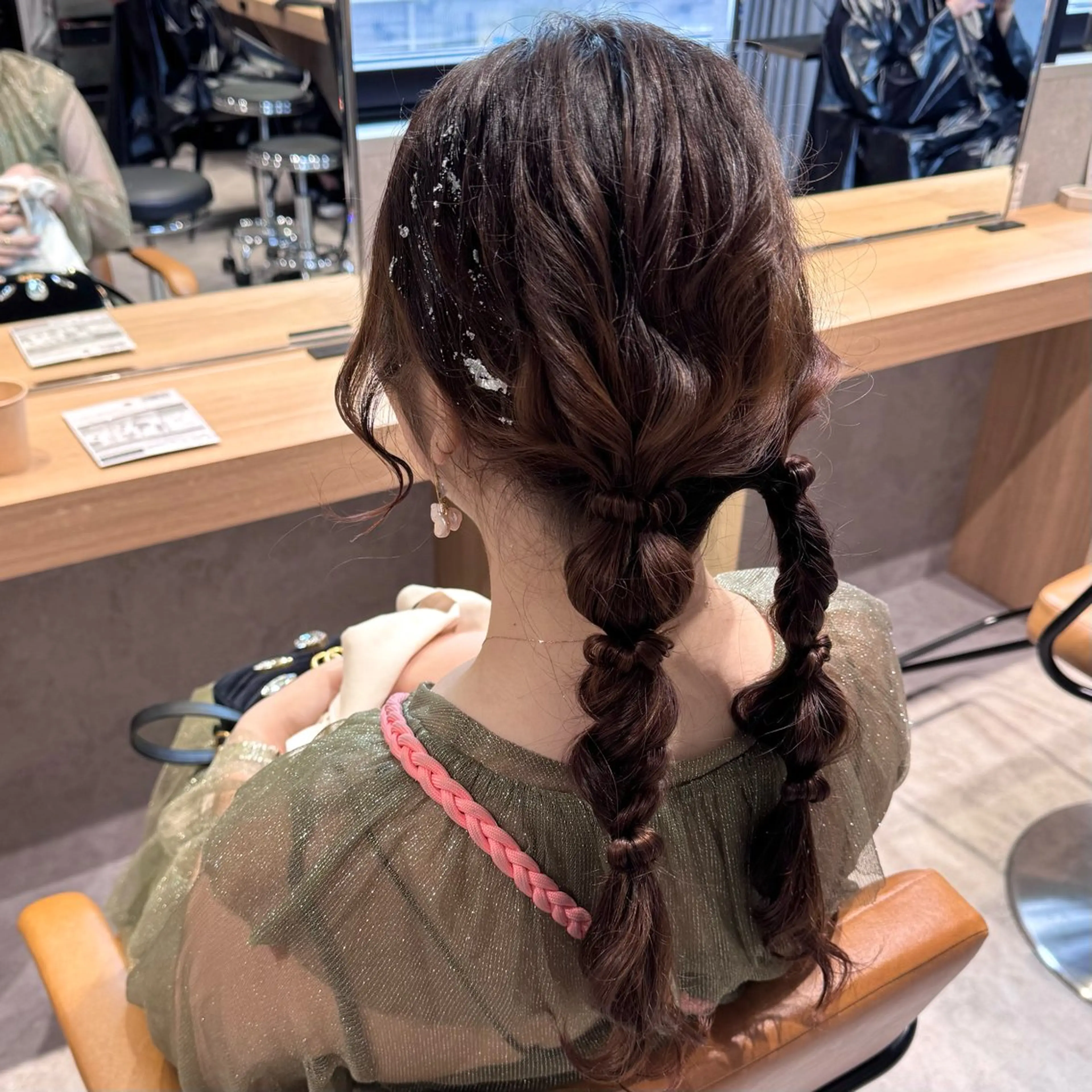 ロング ヘアセット ハイトーン/ピンク 🎀山岸 沙弥香のヘアスタイル
