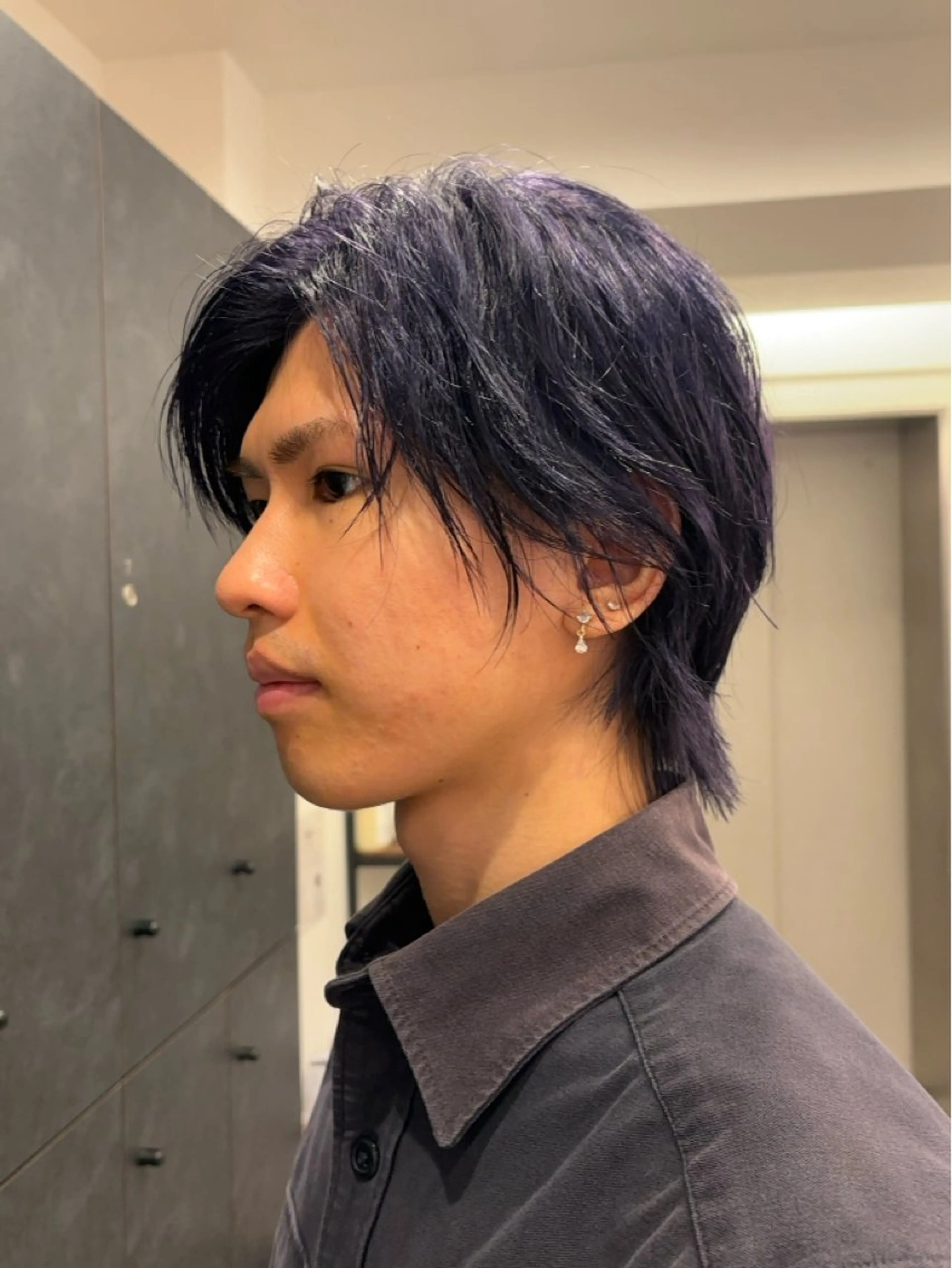 ショート メンズ カット ヘアカラー トリートメント Ｖｉｏｔ  銀座 樋口 桃佳のヘアスタイル