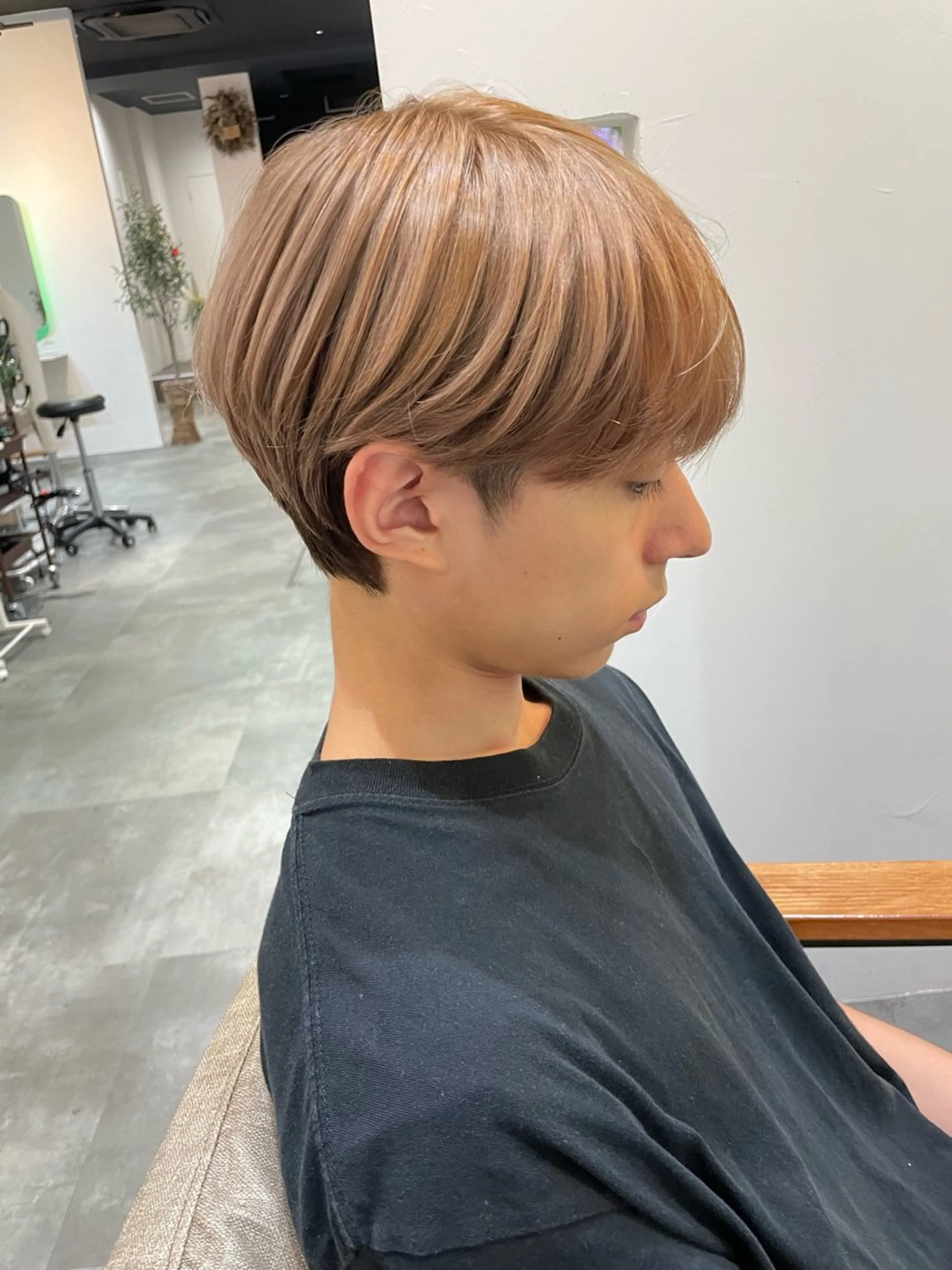 ショート カラー ヘアアレンジ メンズ カット ヘアカラー トリートメント ヘアセット 🔥メンズ特化🔥 木村 祐太のヘアスタイル