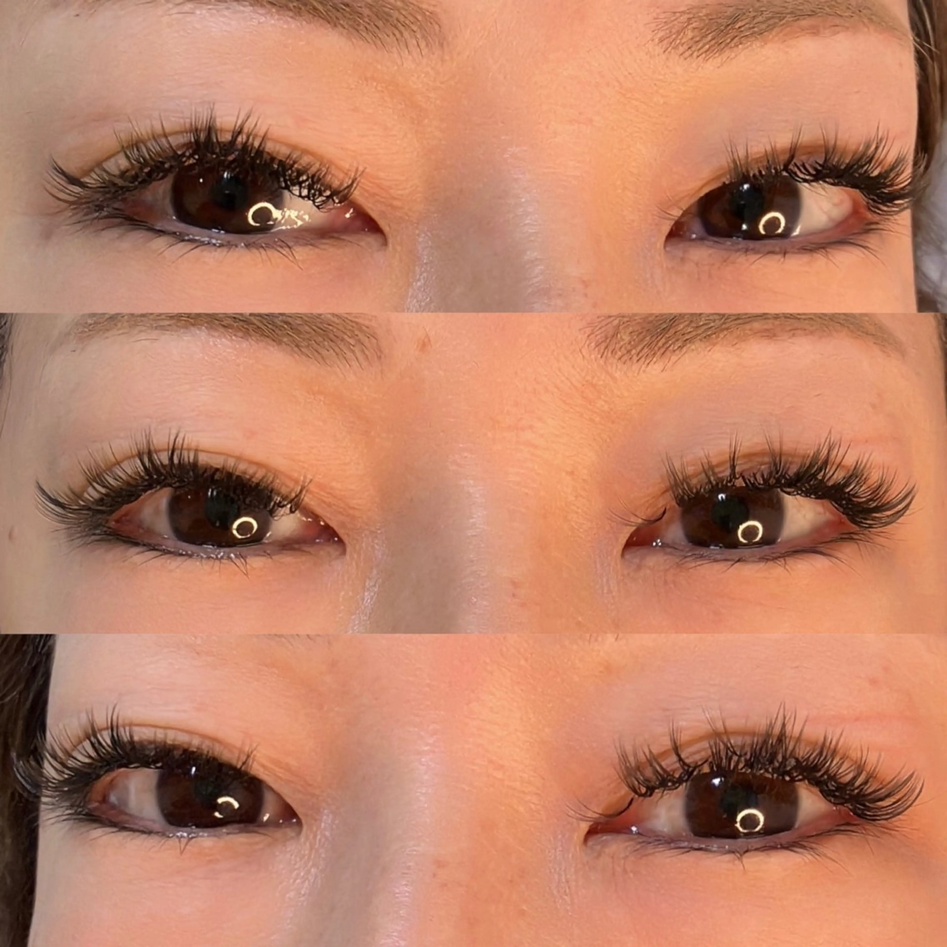 マツエク・マツパ 付け放題 ボリュームラッシュ linda lashesのマツエク・マツパデザイン