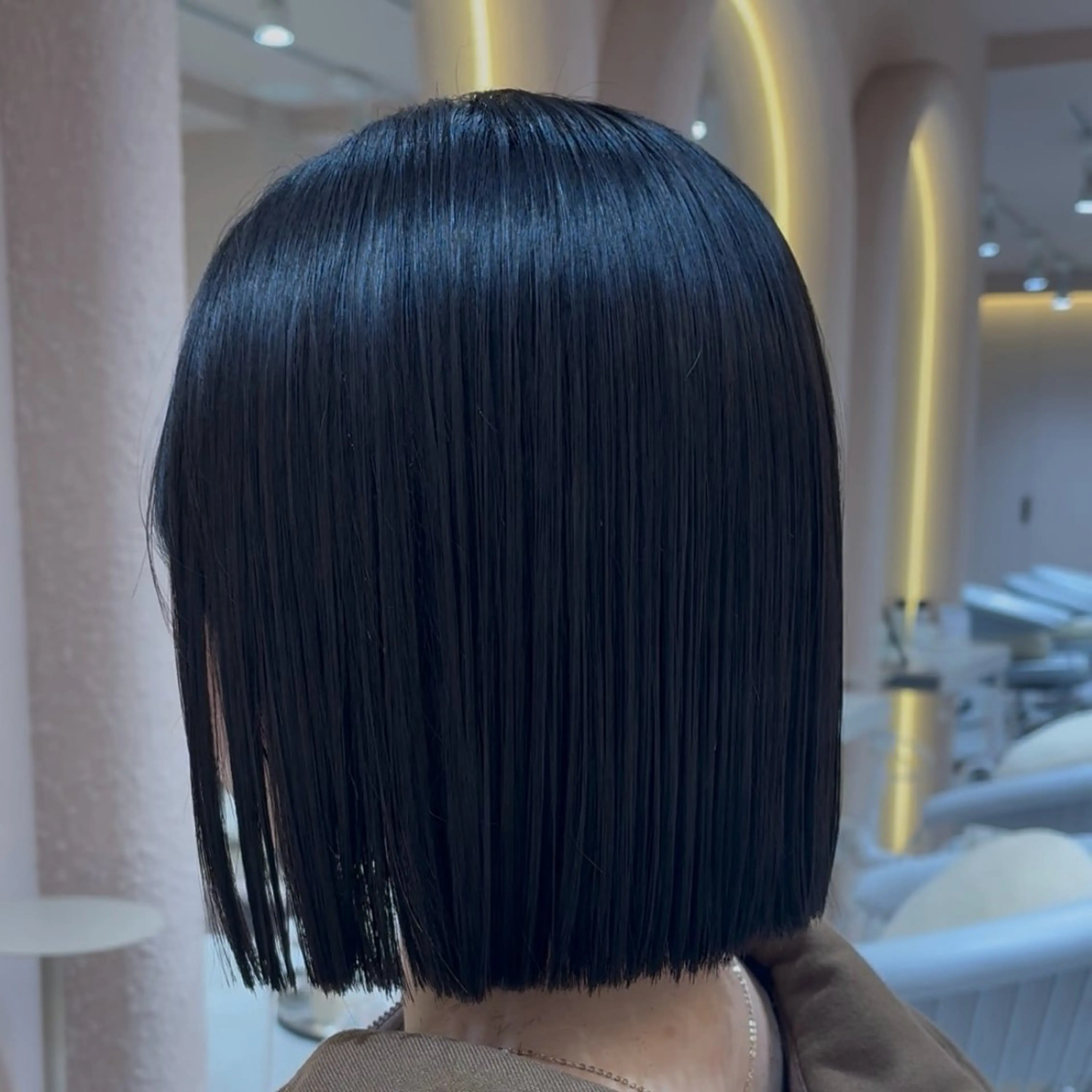 ミディアム レイヤーカット/ 透明感カラー/めいのヘアスタイル