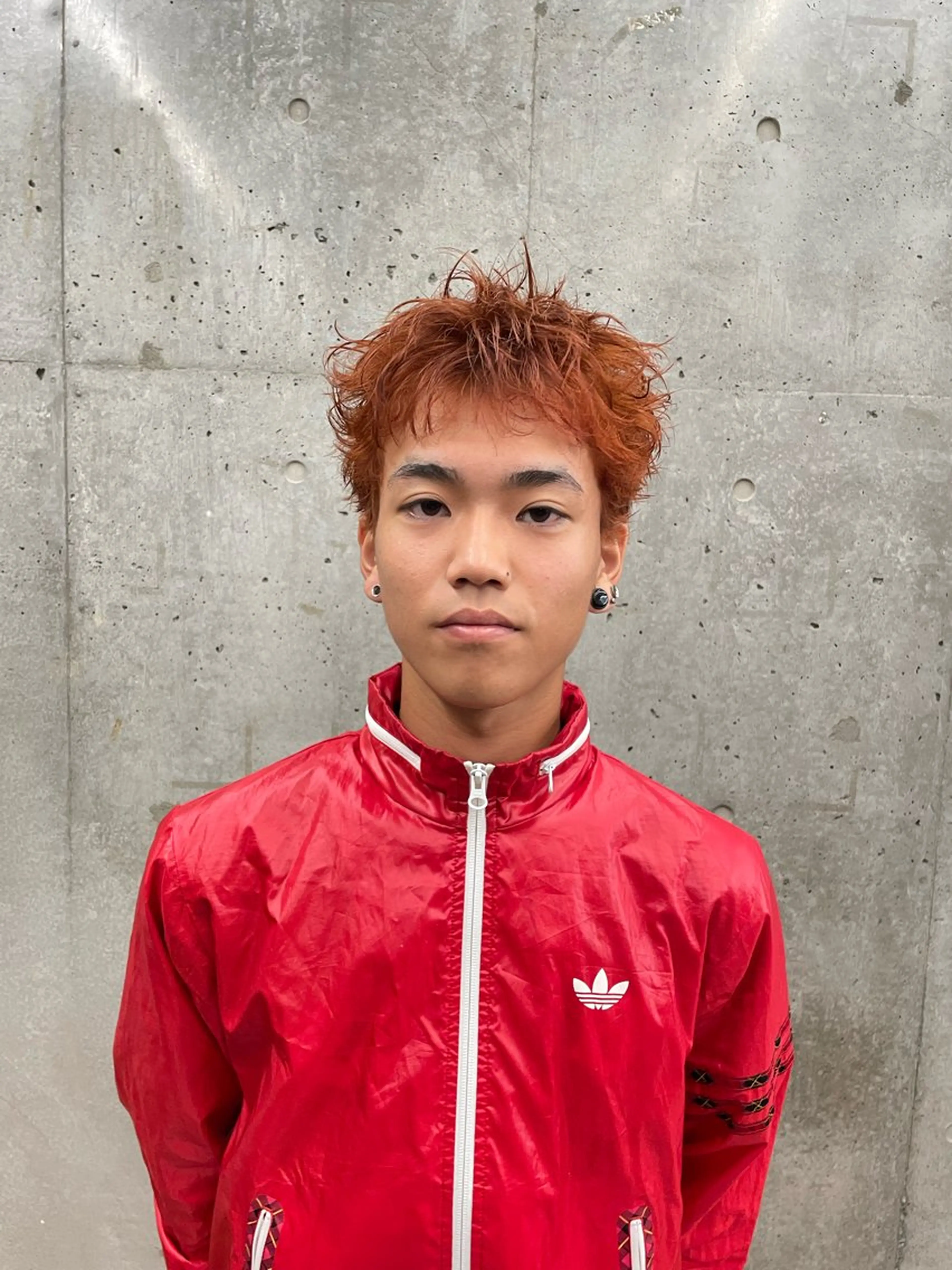 ショート カラー メンズ カット ヘアカラー 《メンズ支持NO.1 ×艶ブラウン》ソウタのヘアスタイル