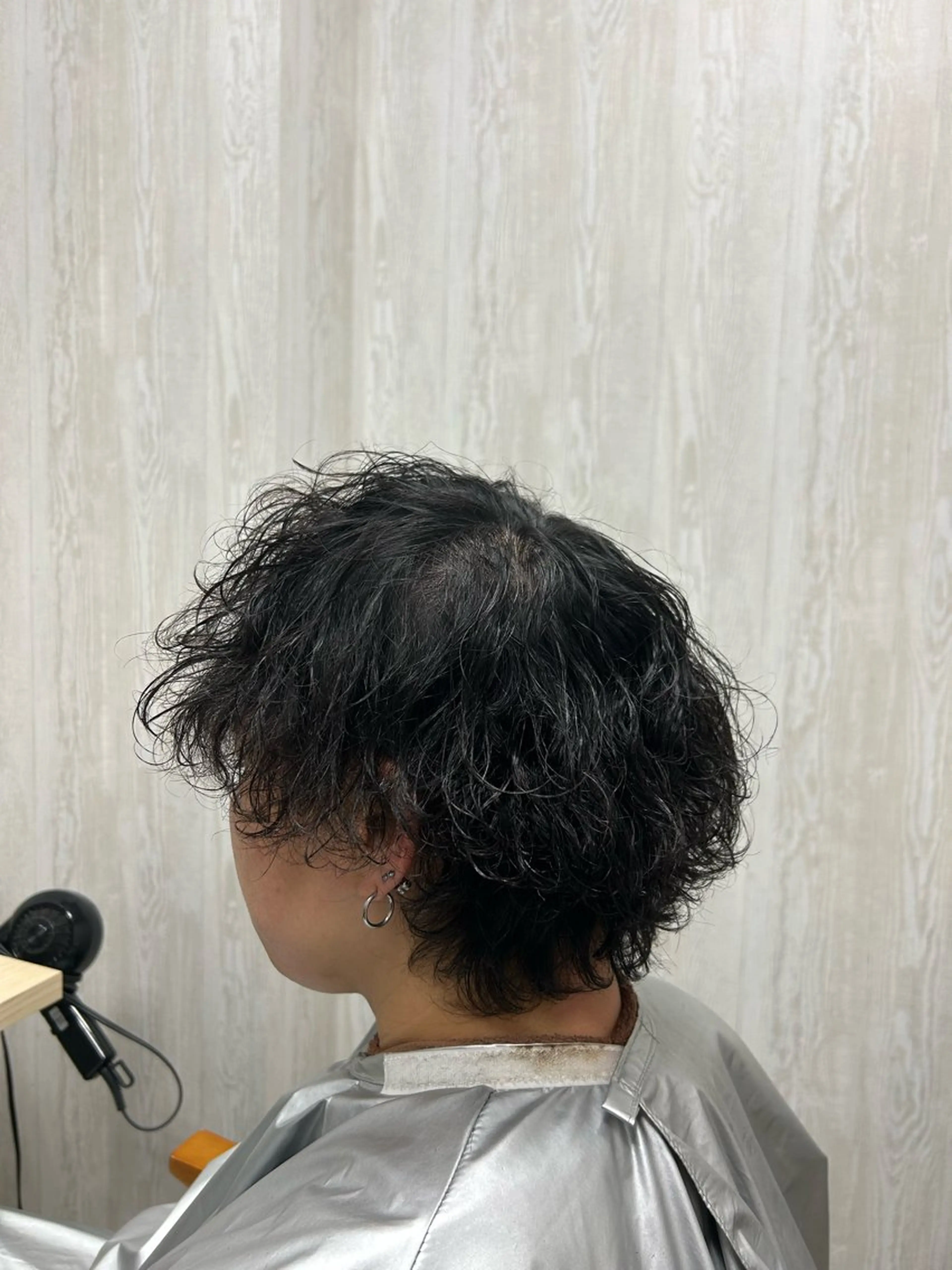 ショート パーマ ヘアアレンジ メンズ カット パーマ トリートメント TELAHAIR 君津店所属・東 夏稀のヘアスタイル