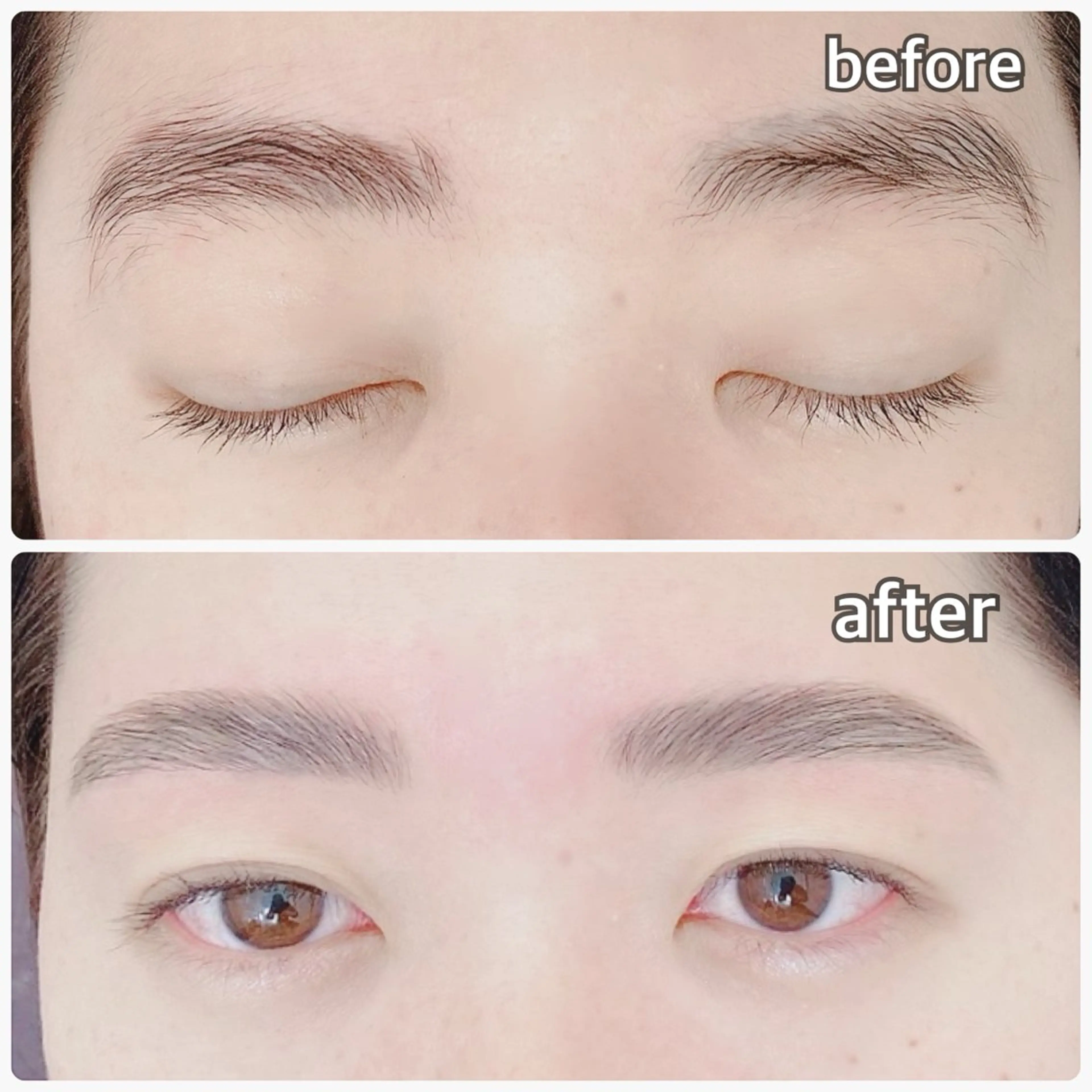 【アイブロウリフト(眉パーマ)★ご新規さま】眉wax込みの写真
