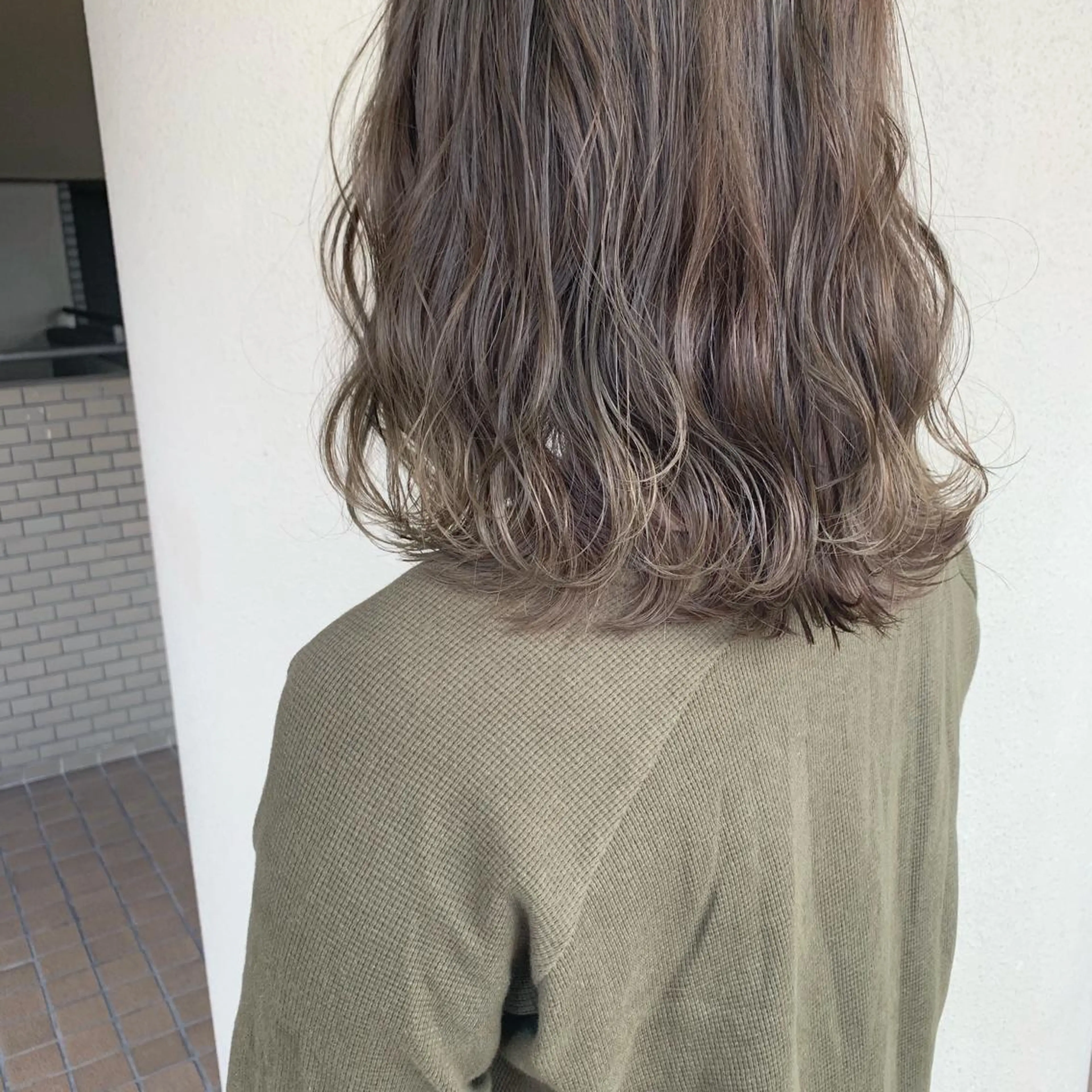カラー 本町/心斎橋/北堀江 透明感カラーSANCのヘアスタイル