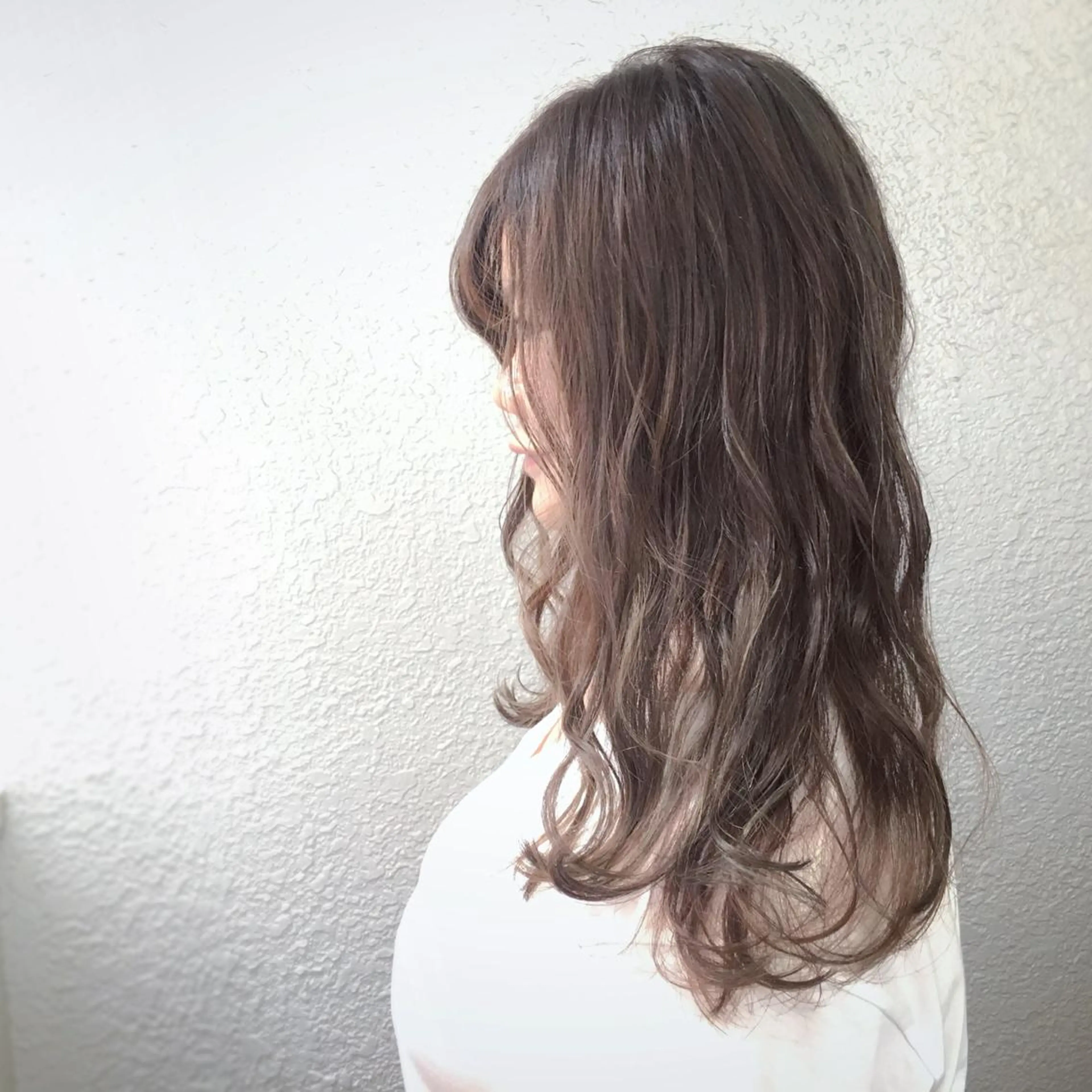 ミディアム セミロング ロング カラー ヘアアレンジ 小顔ショートヘア♪ TAKUMIのヘアスタイル