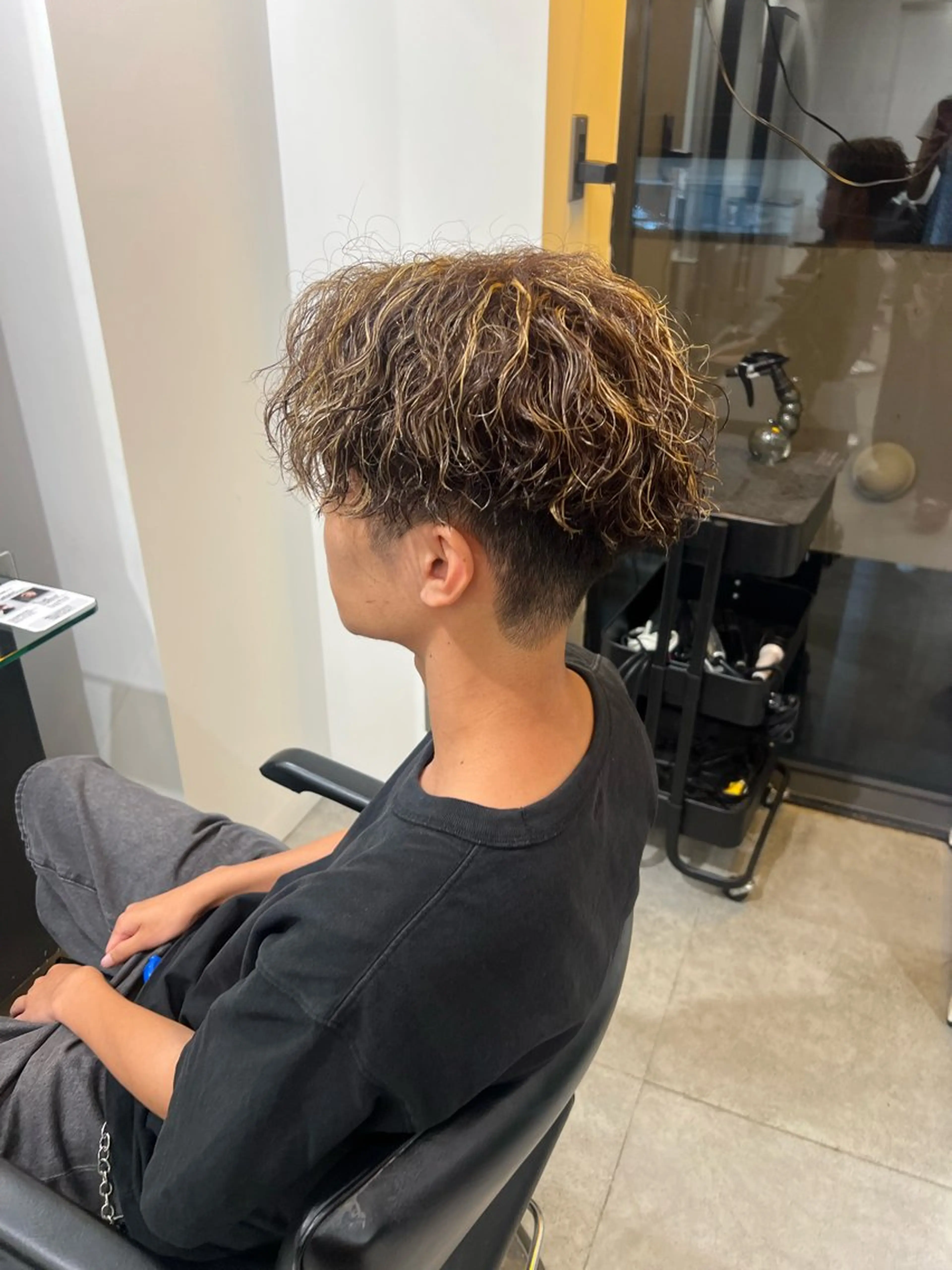 カラー パーマ メンズ fifth神宮前 HIN★T★のヘアスタイル