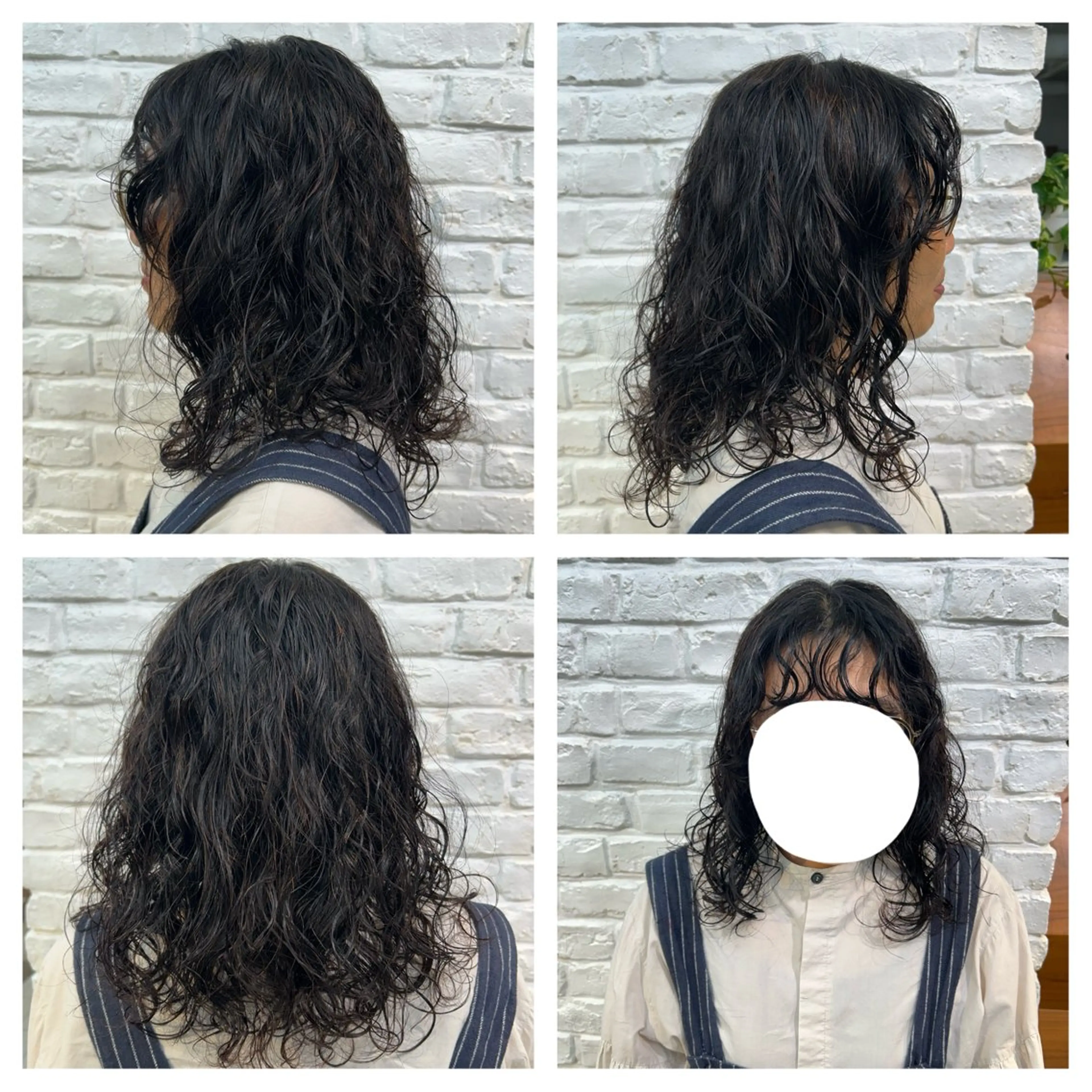 パーマ M.SLASH SHINYURIGAOKA所属・小松 美璃のヘアスタイル