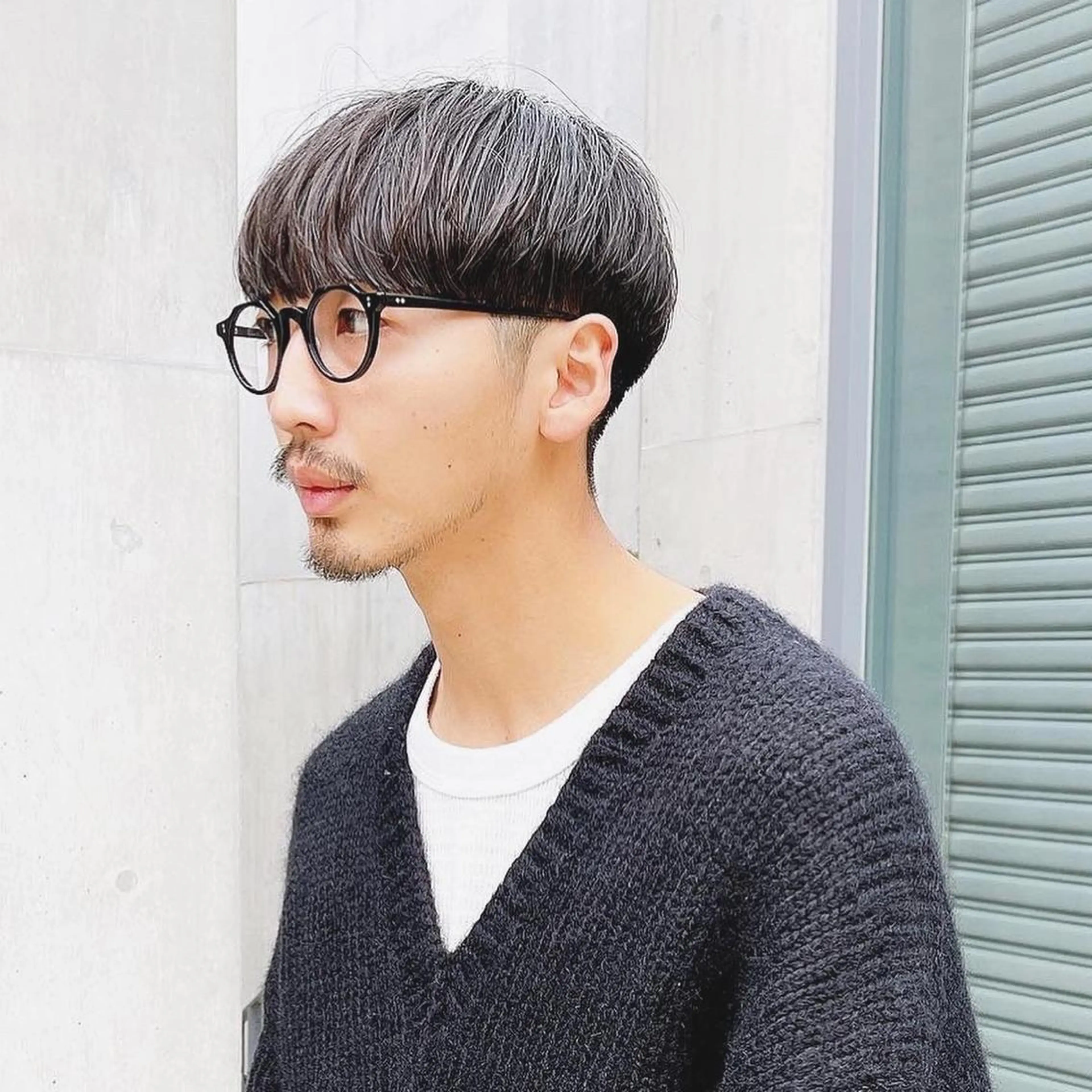 ショート パーマ メンズ マッシュ ショートヘア カット ヘアカラー パーマ 縮毛矯正 トリートメント メンズパーマ タカキリョウのヘアスタイル