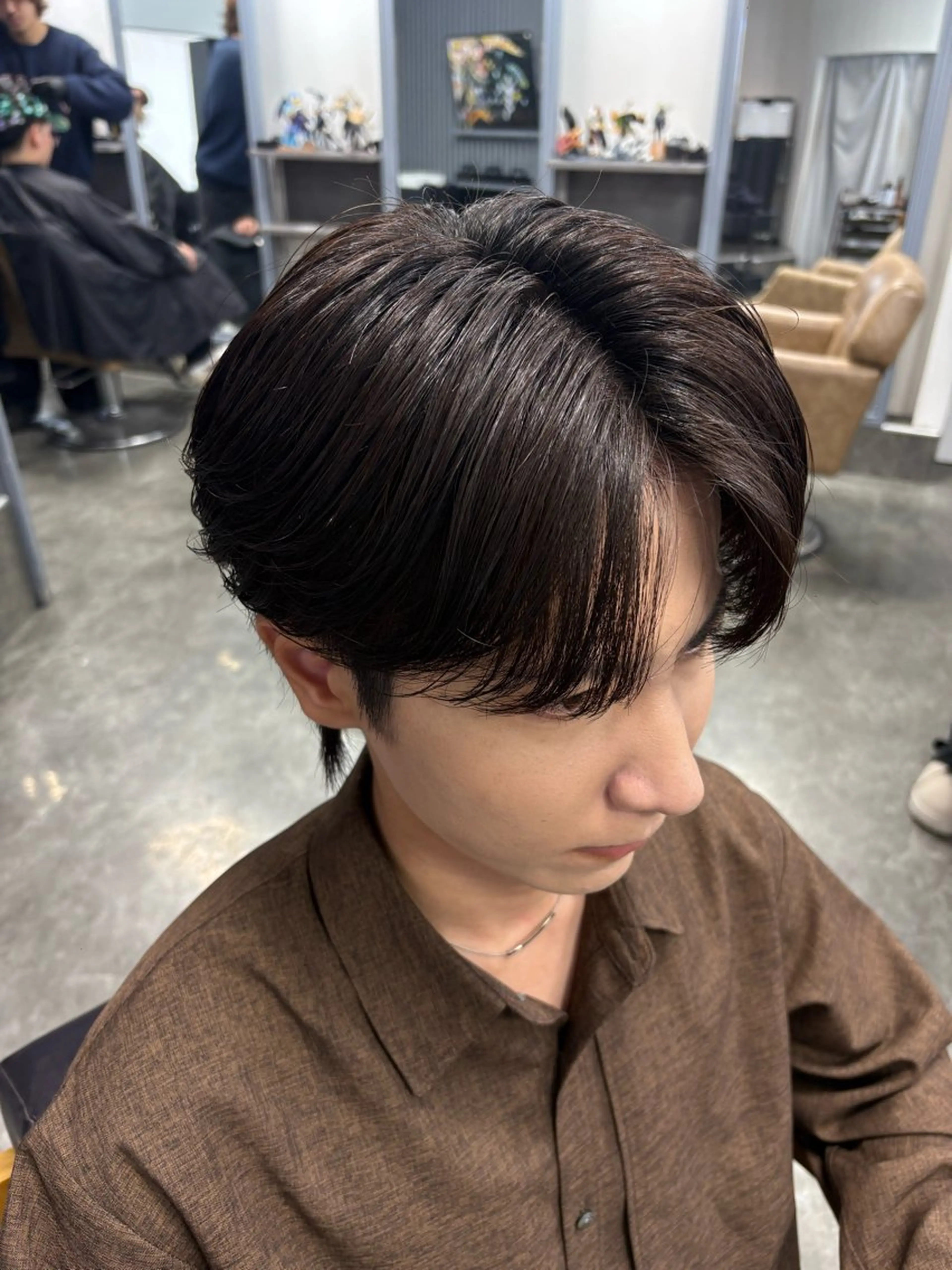 パーマ メンズ カット パーマ 梅田/全パーマ特化/ ケアパーマ特化/秋本のヘアスタイル