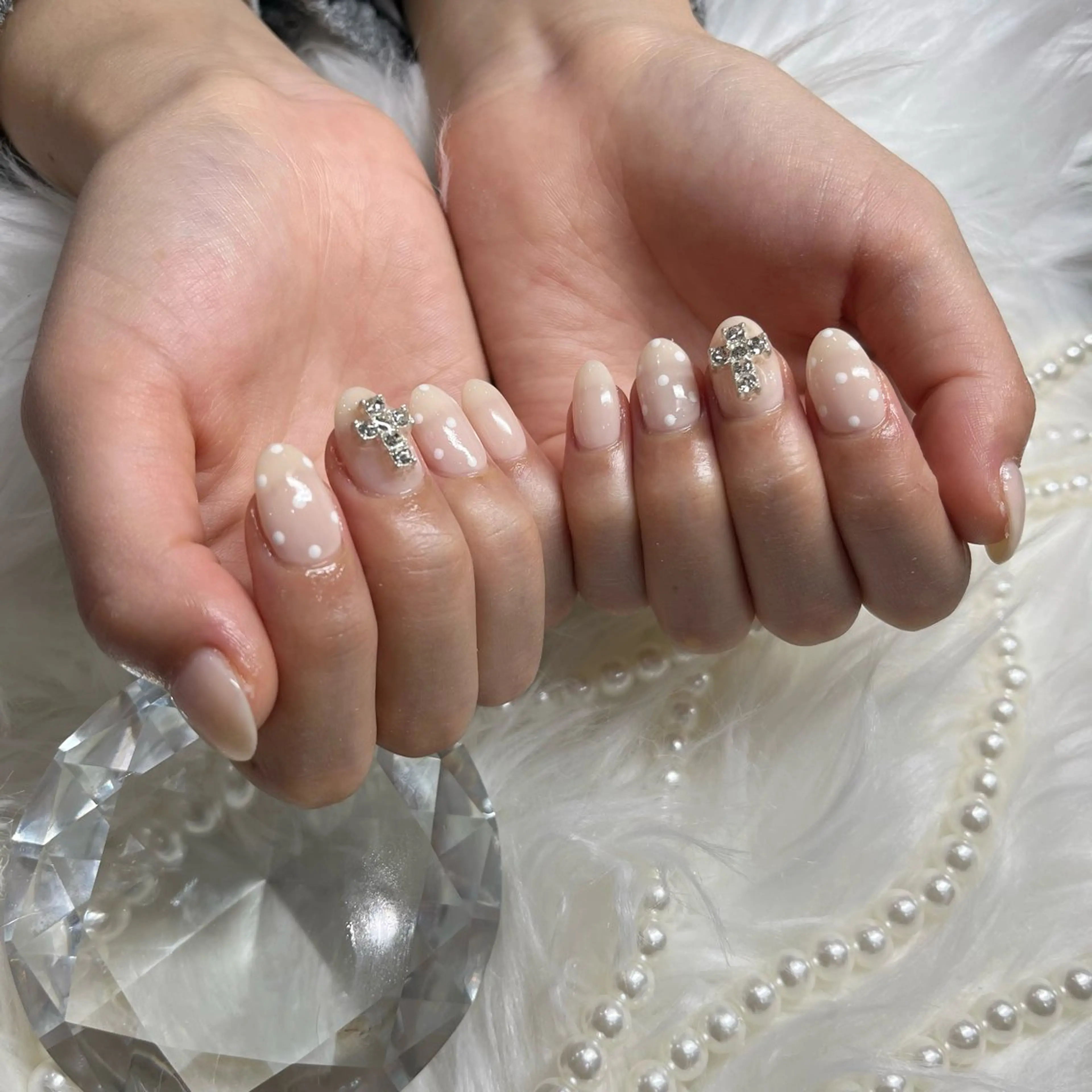 ネイル ドット ハンドネイル Babel新町店 _mao🩵のネイルデザイン