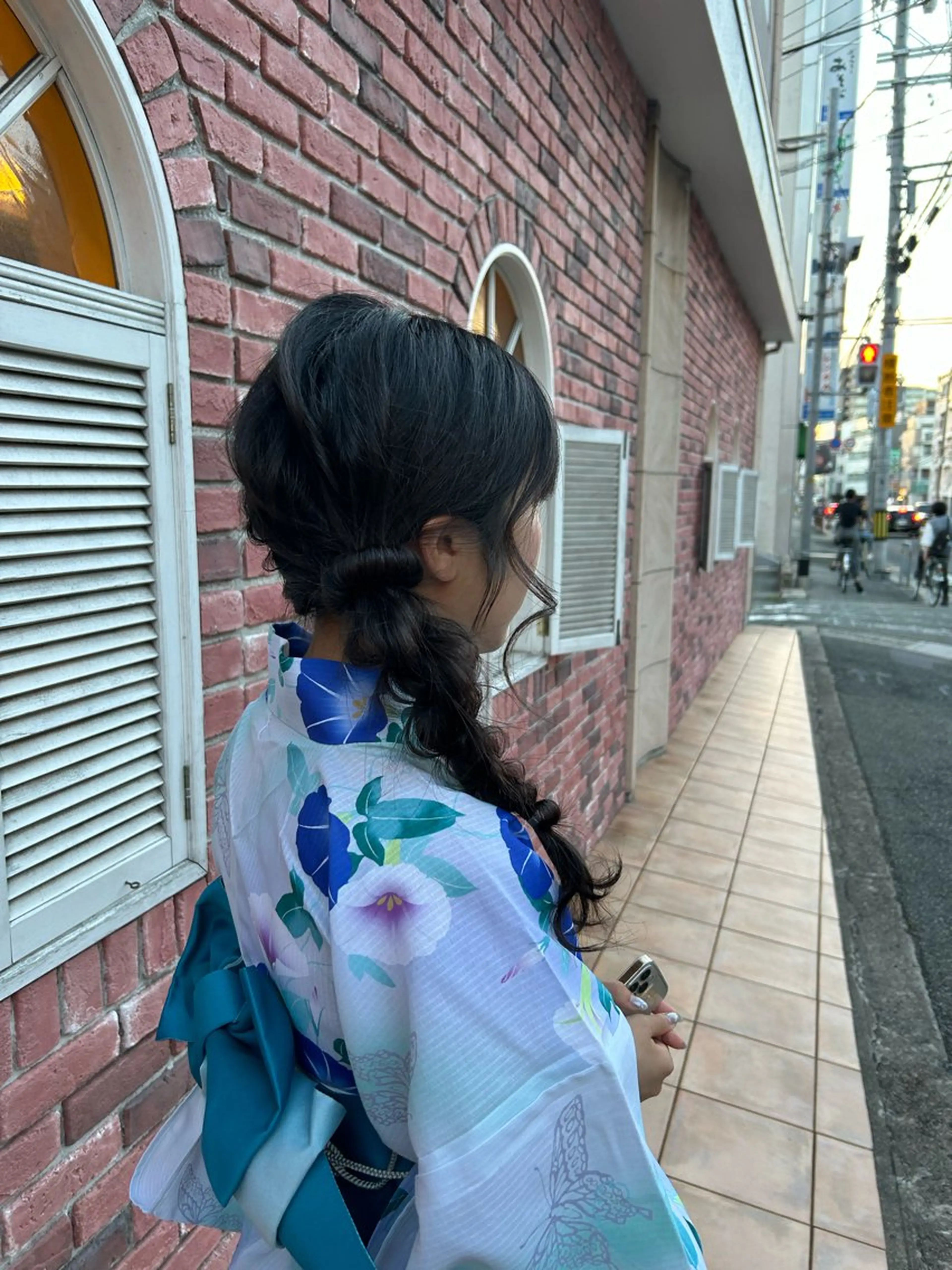 ヘアアレンジ 浴衣 𝙨𝙤𝙧𝙖☁️ jrスタイリスト🎀のヘアスタイル