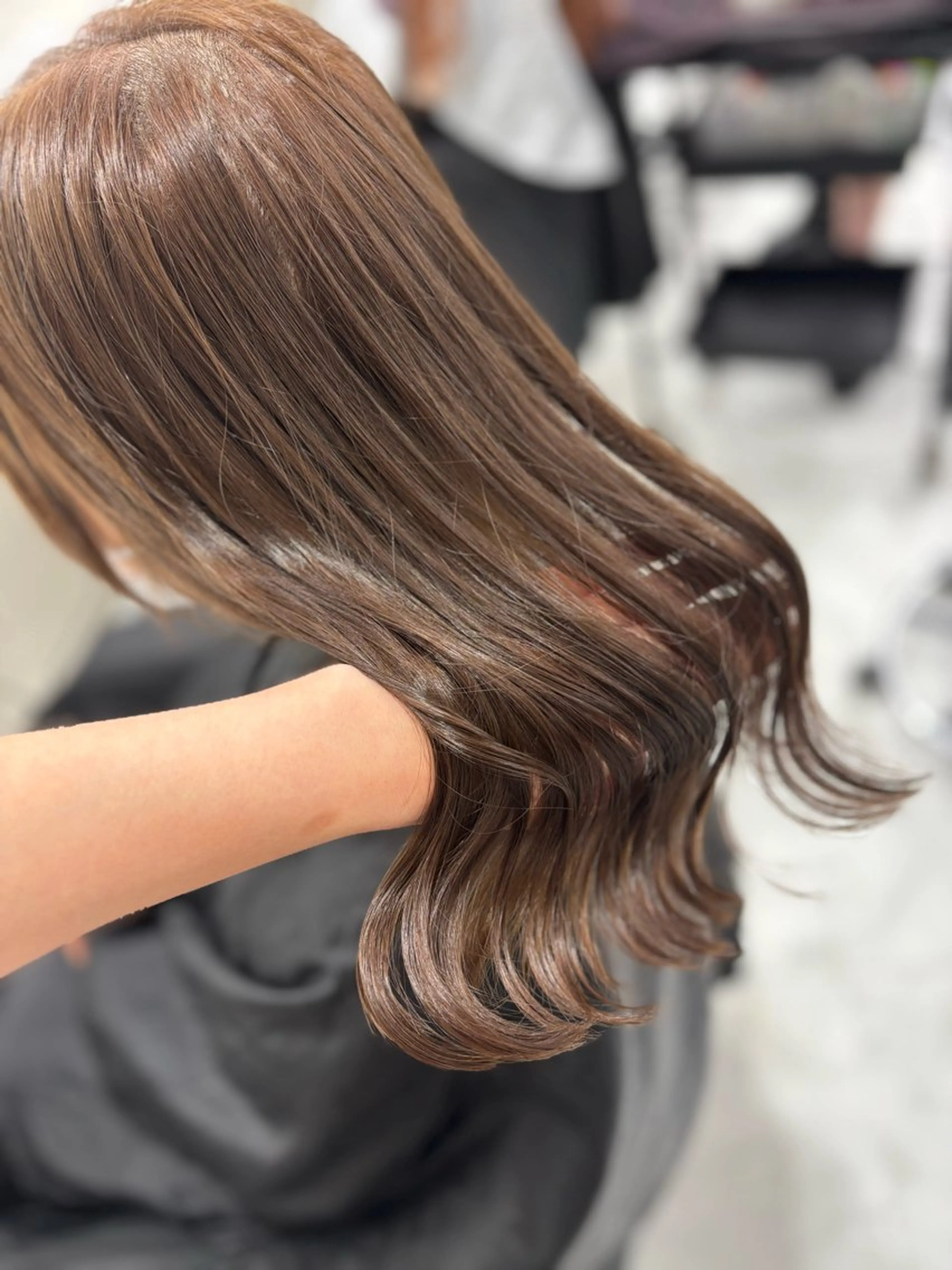 ロング カラー ヘアアレンジ ヘアカラー トリートメント ヘアセット 透明感💕今っぽ似合 わせ𝐍𝐨. 𝟏のヘアスタイル