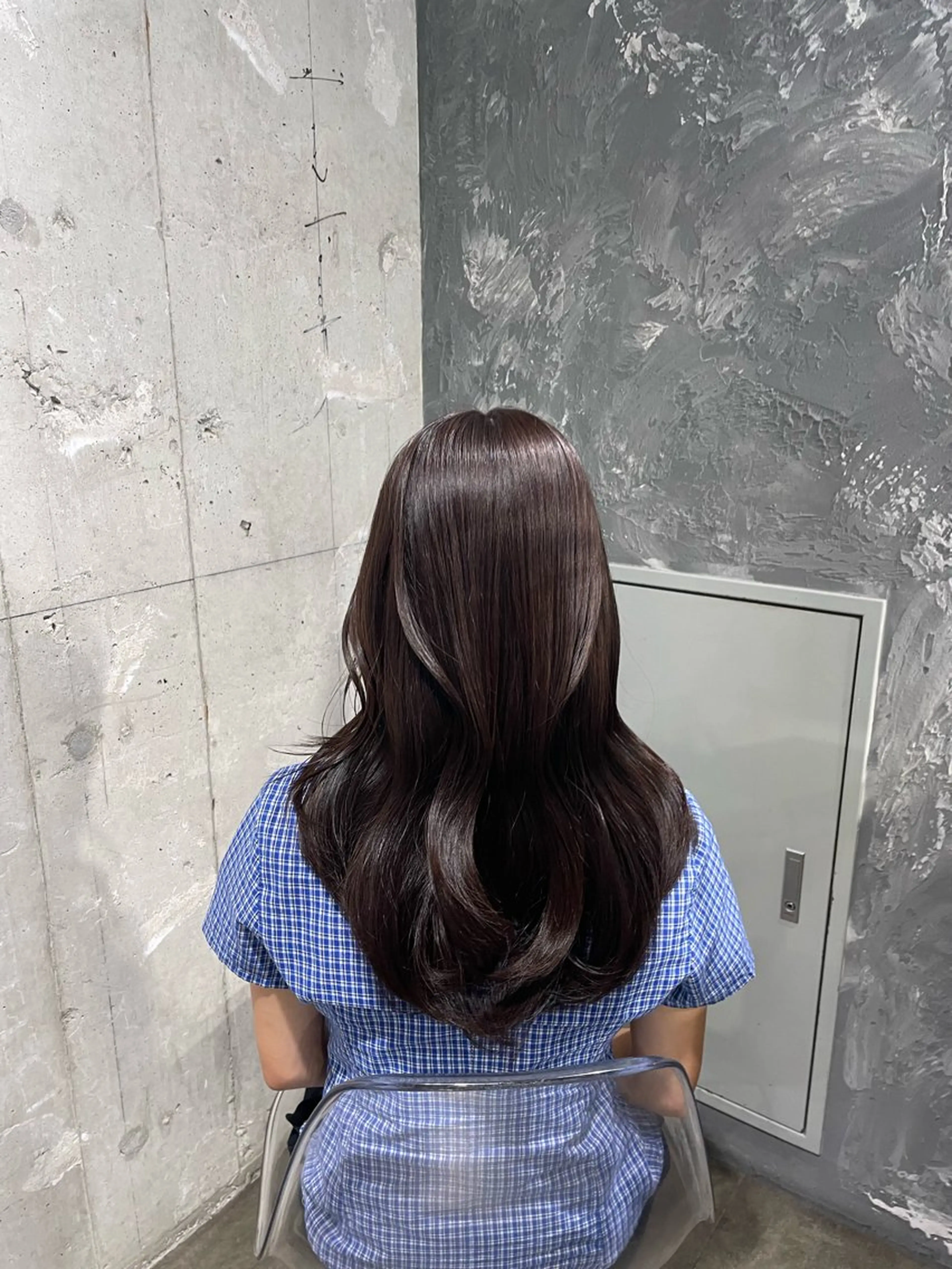 カラー カット ヘアカラー 🤍韓国ヘア🤍透明 感ベージュ/まりんのヘアスタイル