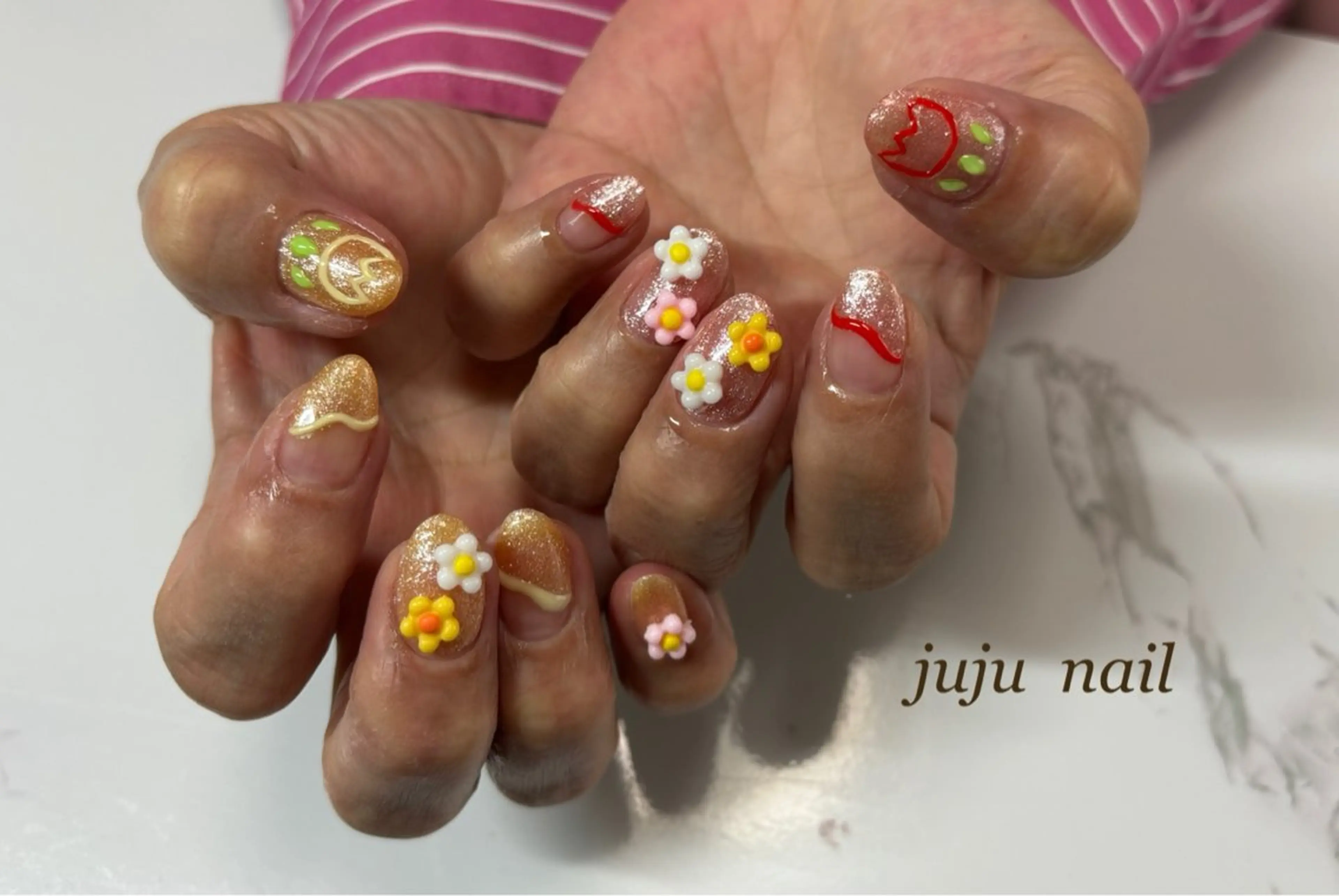 ネイル juju nailのネイルデザイン