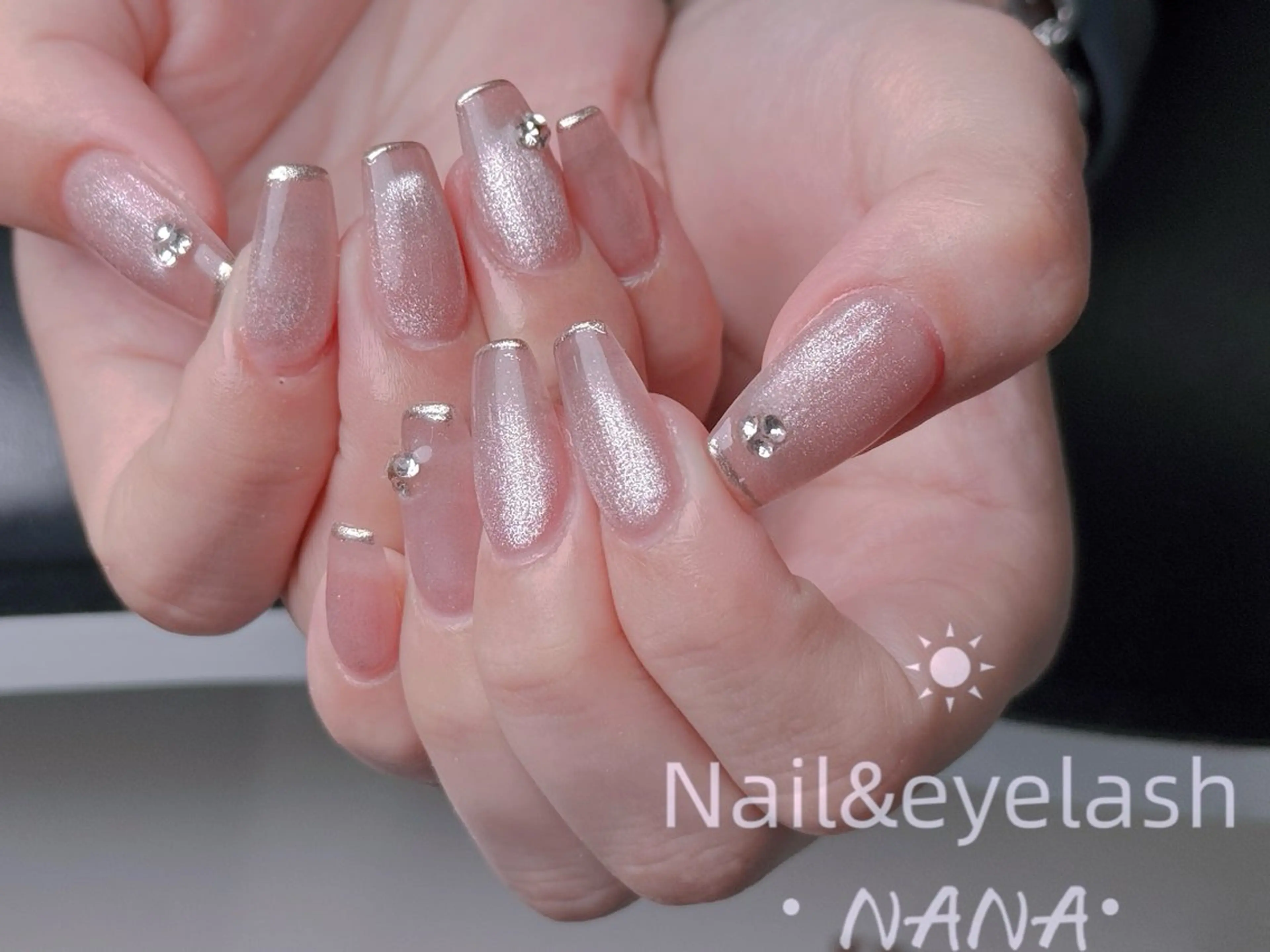 ネイル ハンドネイル ハンドケア Nail&Eyela sh Nanaのネイルデザイン