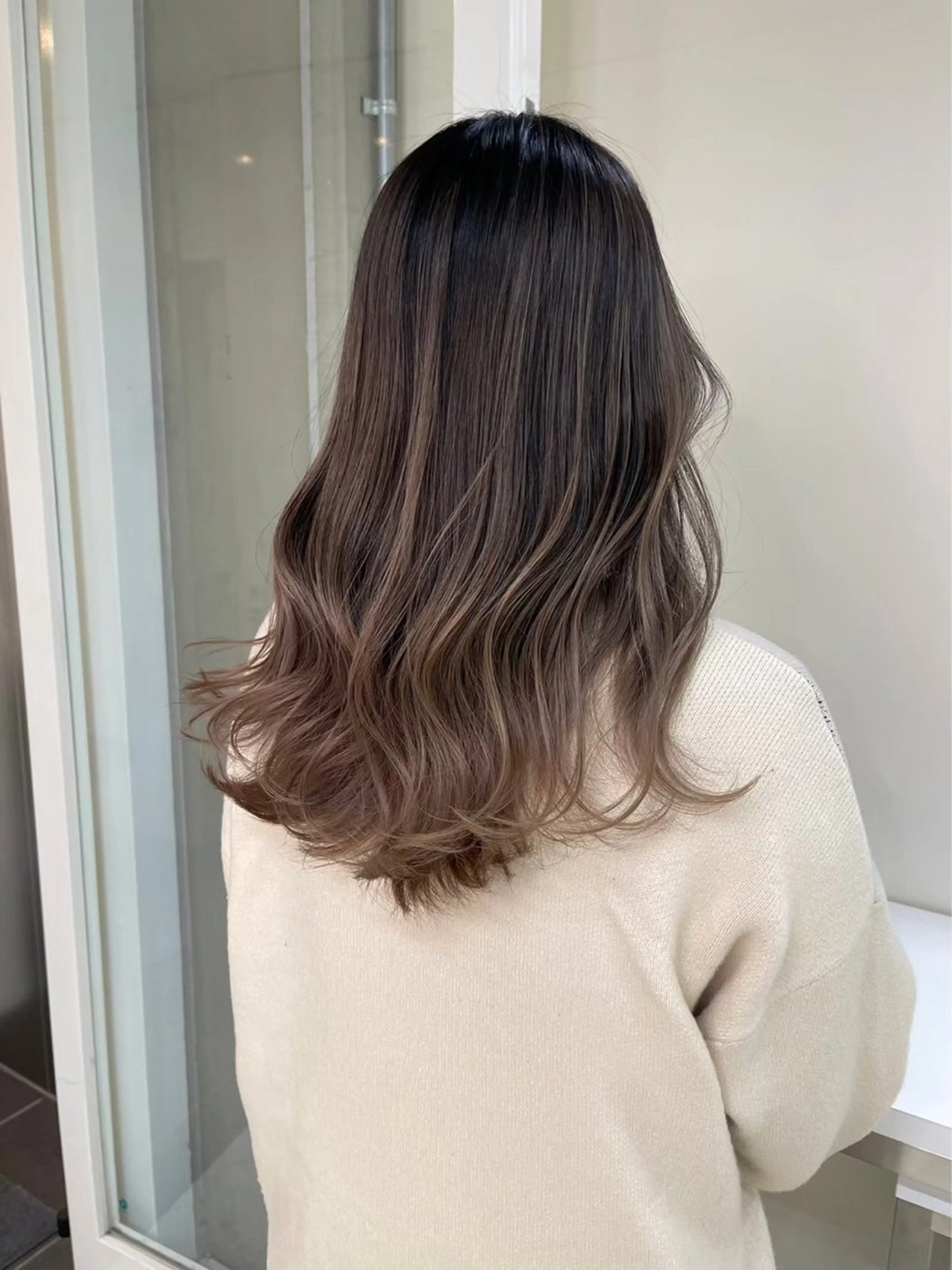 ロング カラー パーマ ロング amble luxe 髪質改善 💕のヘアスタイル