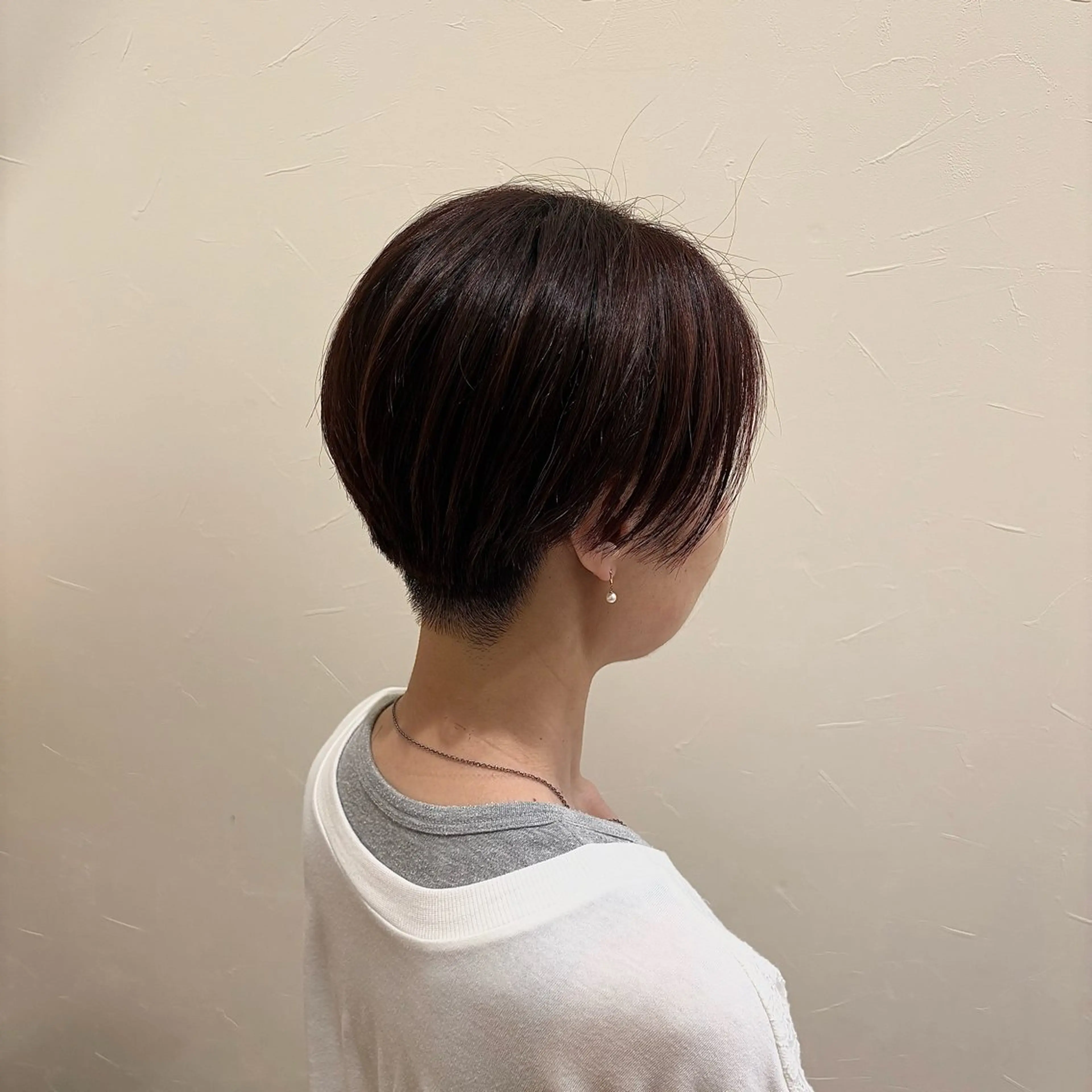 ショート ソシエアヴェダさいたま新都心店所属・ran🤍ショート /顔まわりカットのヘアスタイル