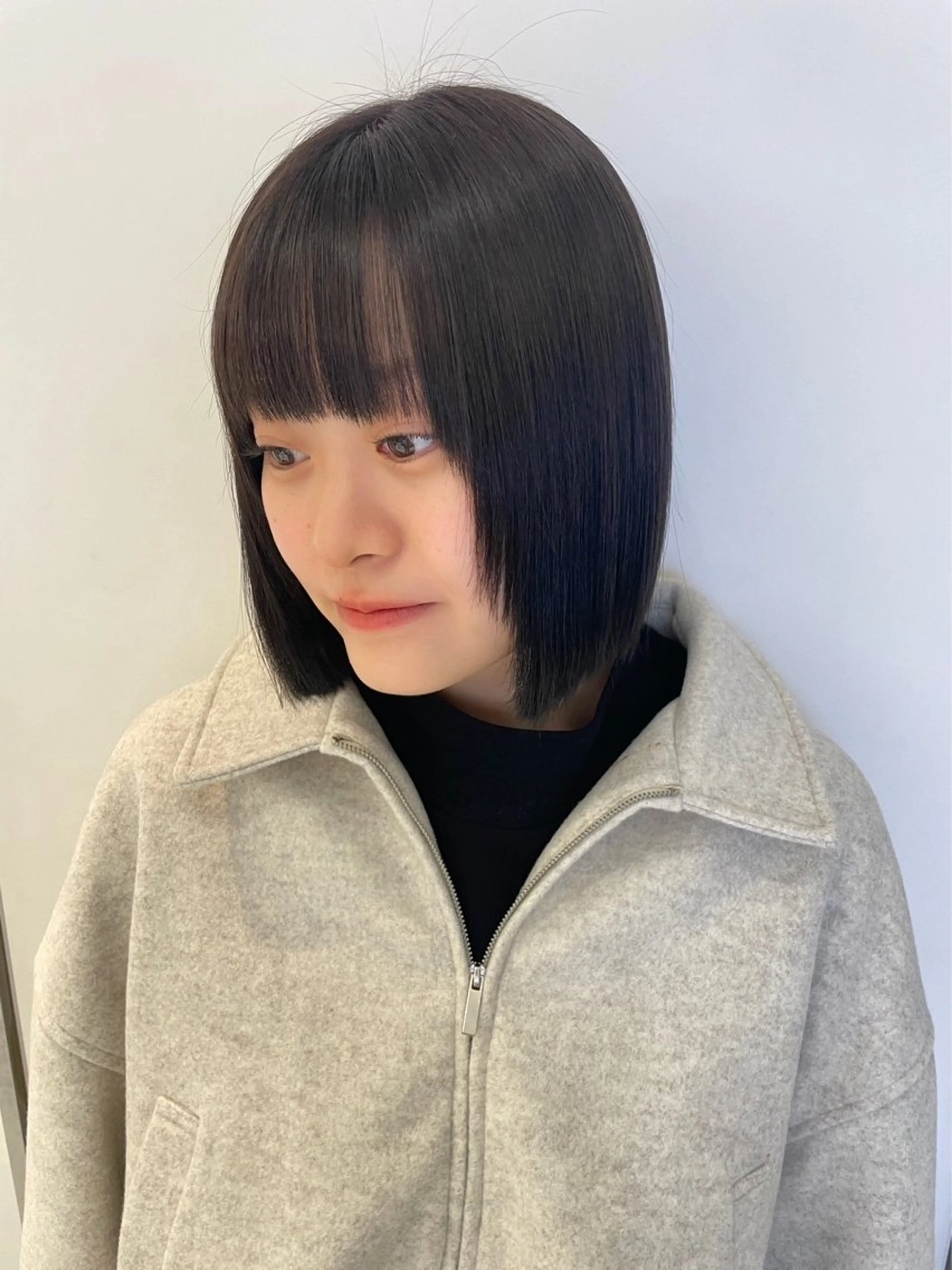 ショート 韓国風パーマ/ヘア セット/店長みづきのヘアスタイル