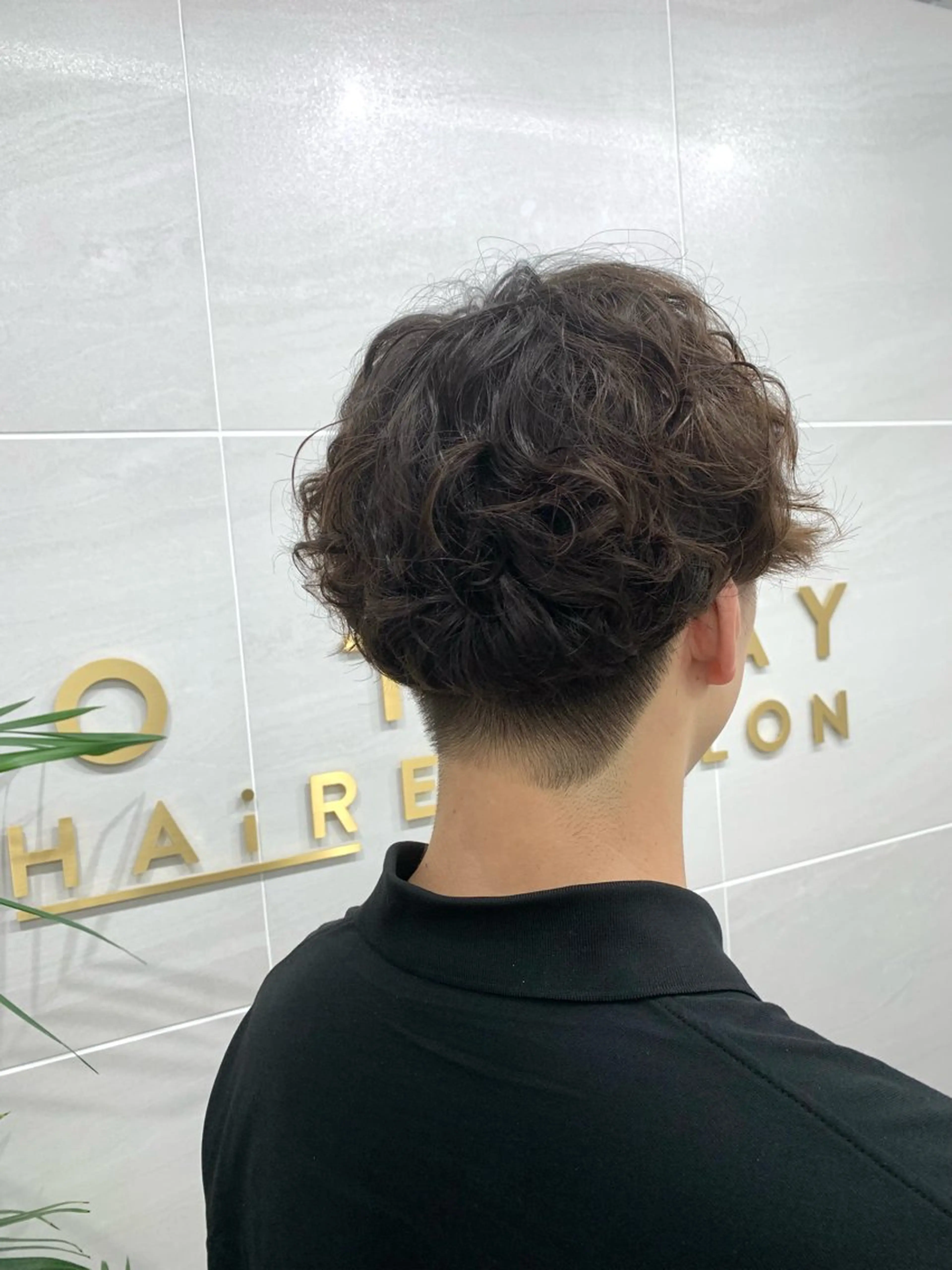 メンズ カット パーマ 本格ヘッドスパ🌿 ×ヘア　佐藤のヘアスタイル