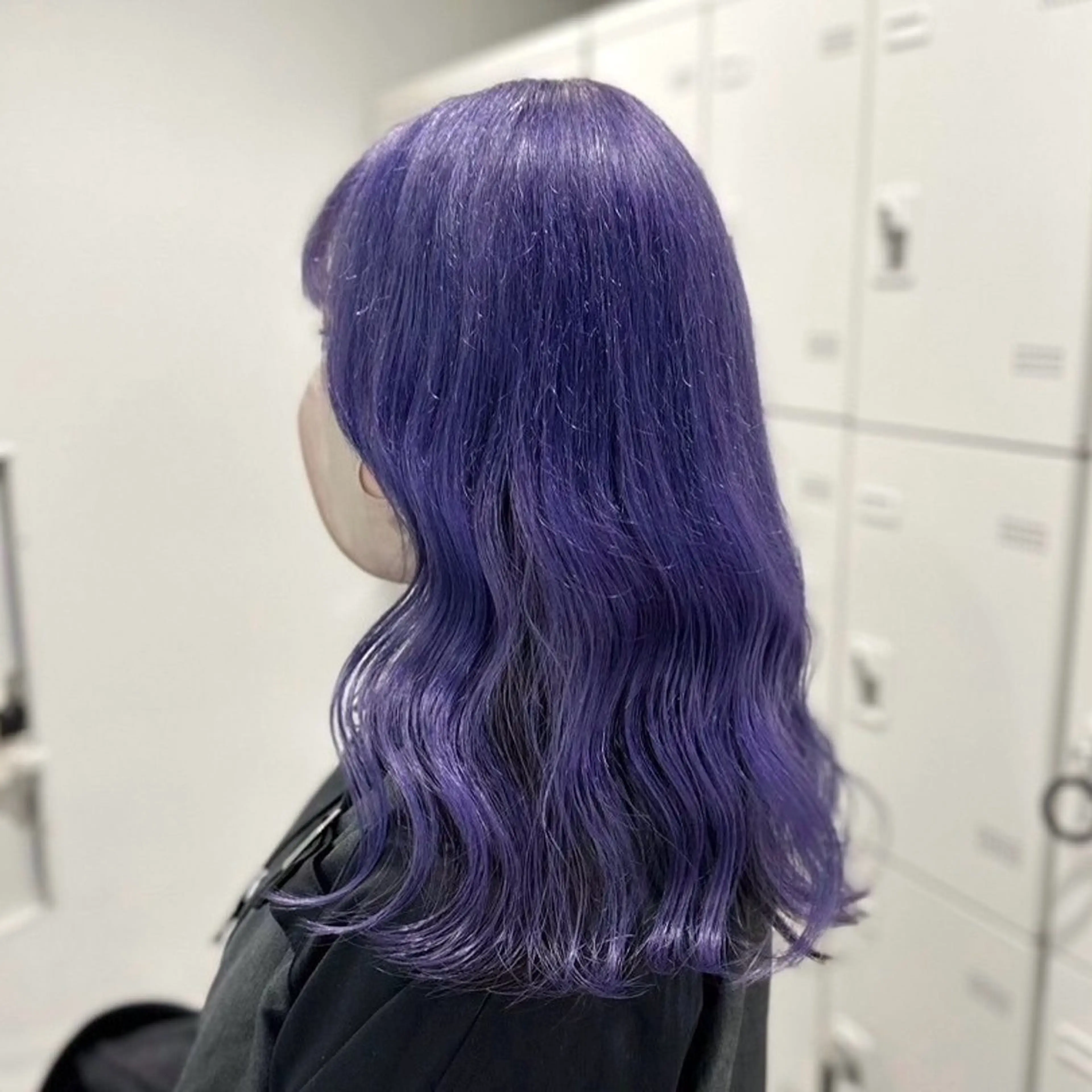 ロング カラー 韓国っぽ♡寒色/暗髪 🫧MOEKA🦋のヘアスタイル