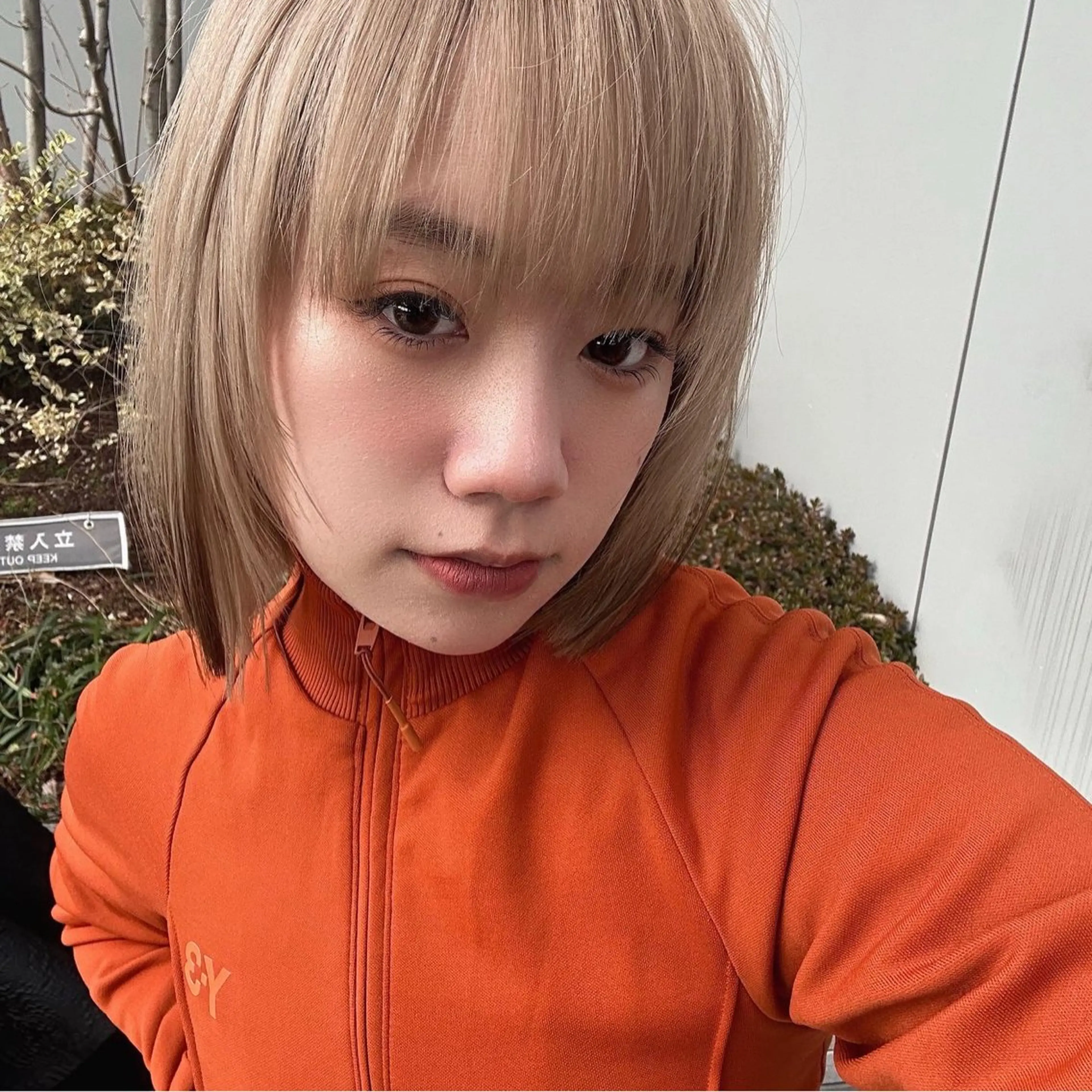 ショート カラー アッシュ アッシュブラウン ブリーチ ブラウンカラー ケアブリーチ ニュアンスレイヤー ハイトーンカラーのヘアスタイル