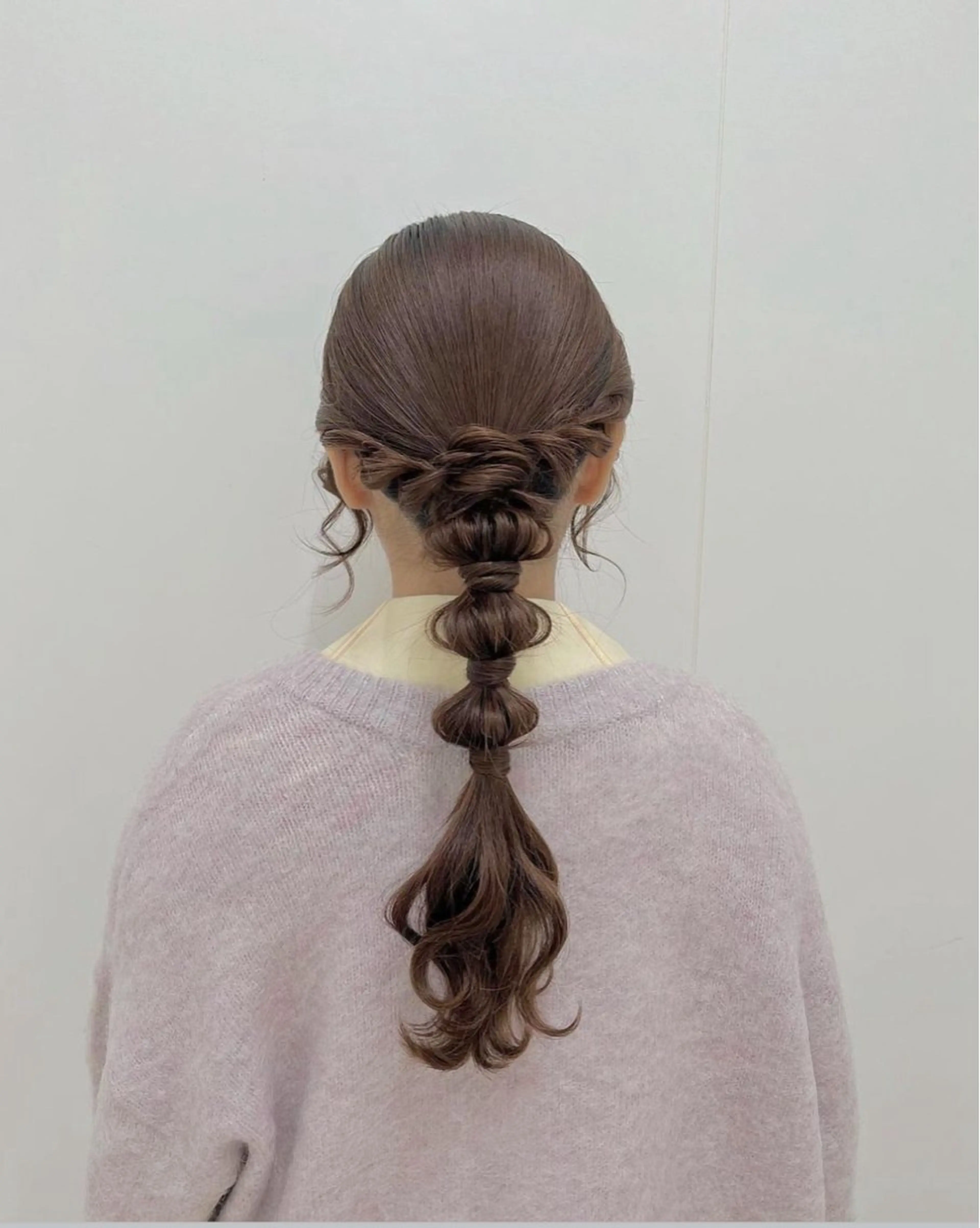 ロング ヘアアレンジ ヘアセット 黒阪 なみのヘアスタイル