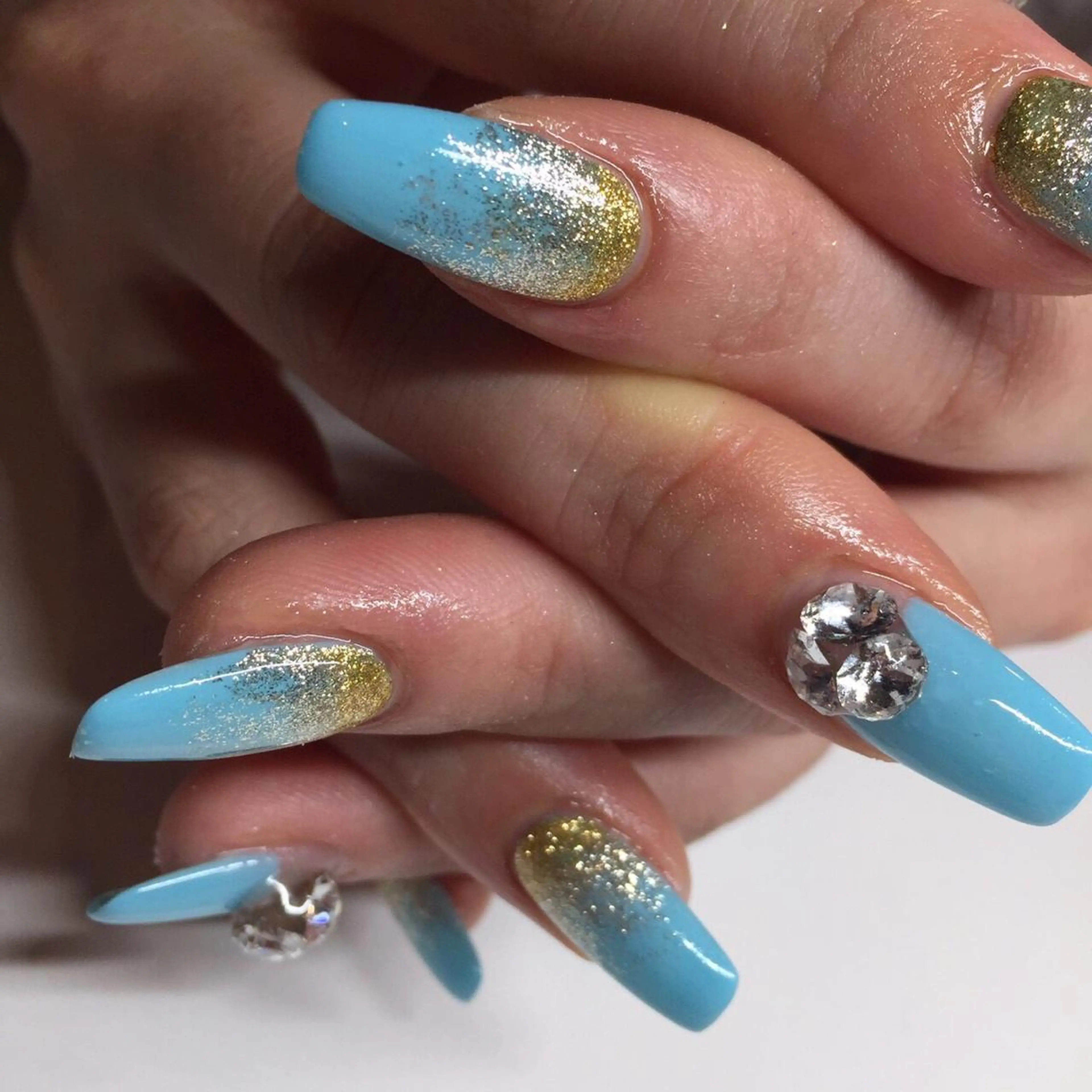 ネイル マツエク・マツパ スクエアネイル The Next...所属・TheNext kitahorieのネイルデザイン