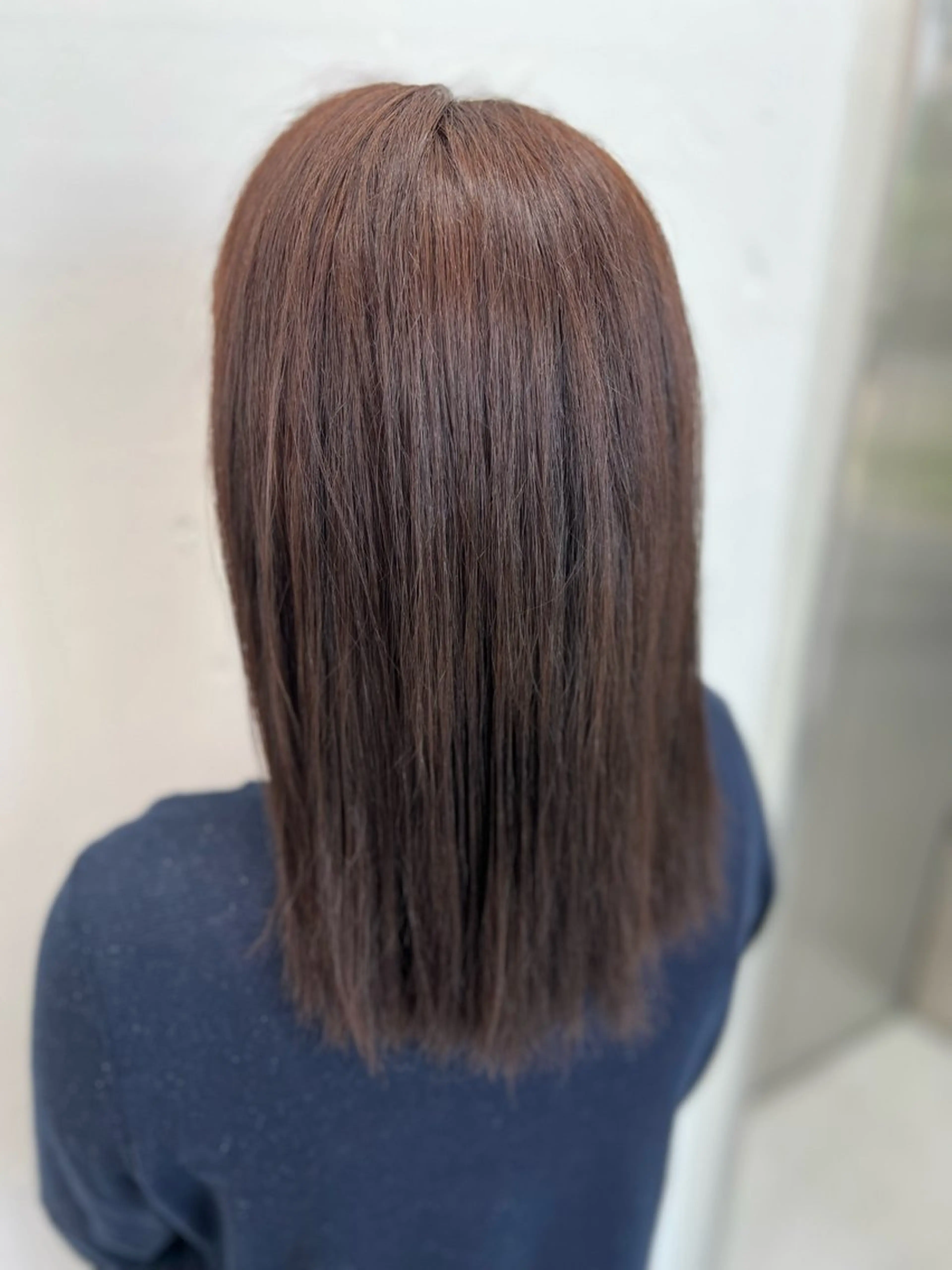 ミディアム カラー ブラウンカラー 透明感カラー ラベンダーカラー ラベンダーブラウン ヘアカラー トリートメント あすか JILLSTUDIOのヘアスタイル