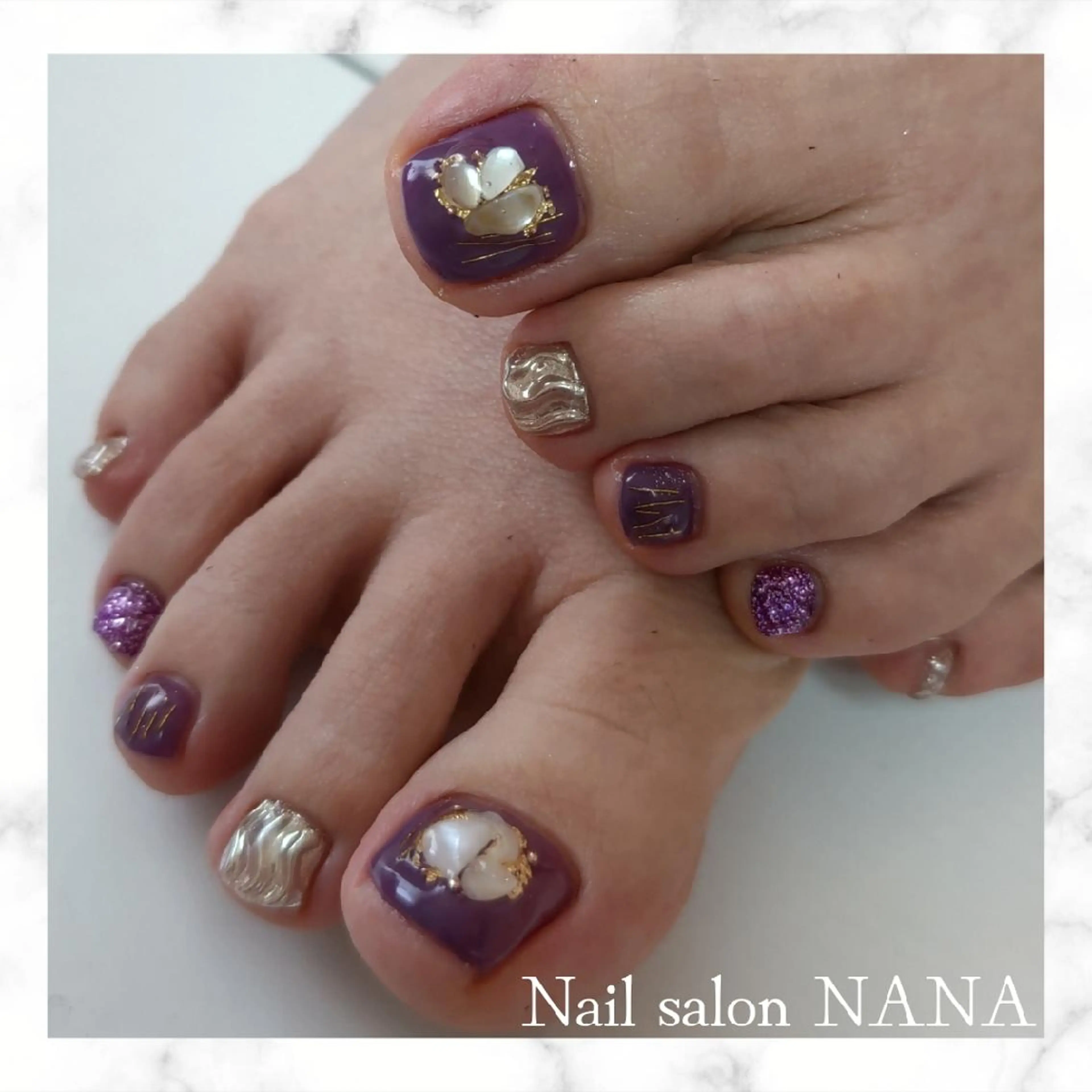 ネイル ニュアンスネイル nail salon  NANAのネイルデザイン