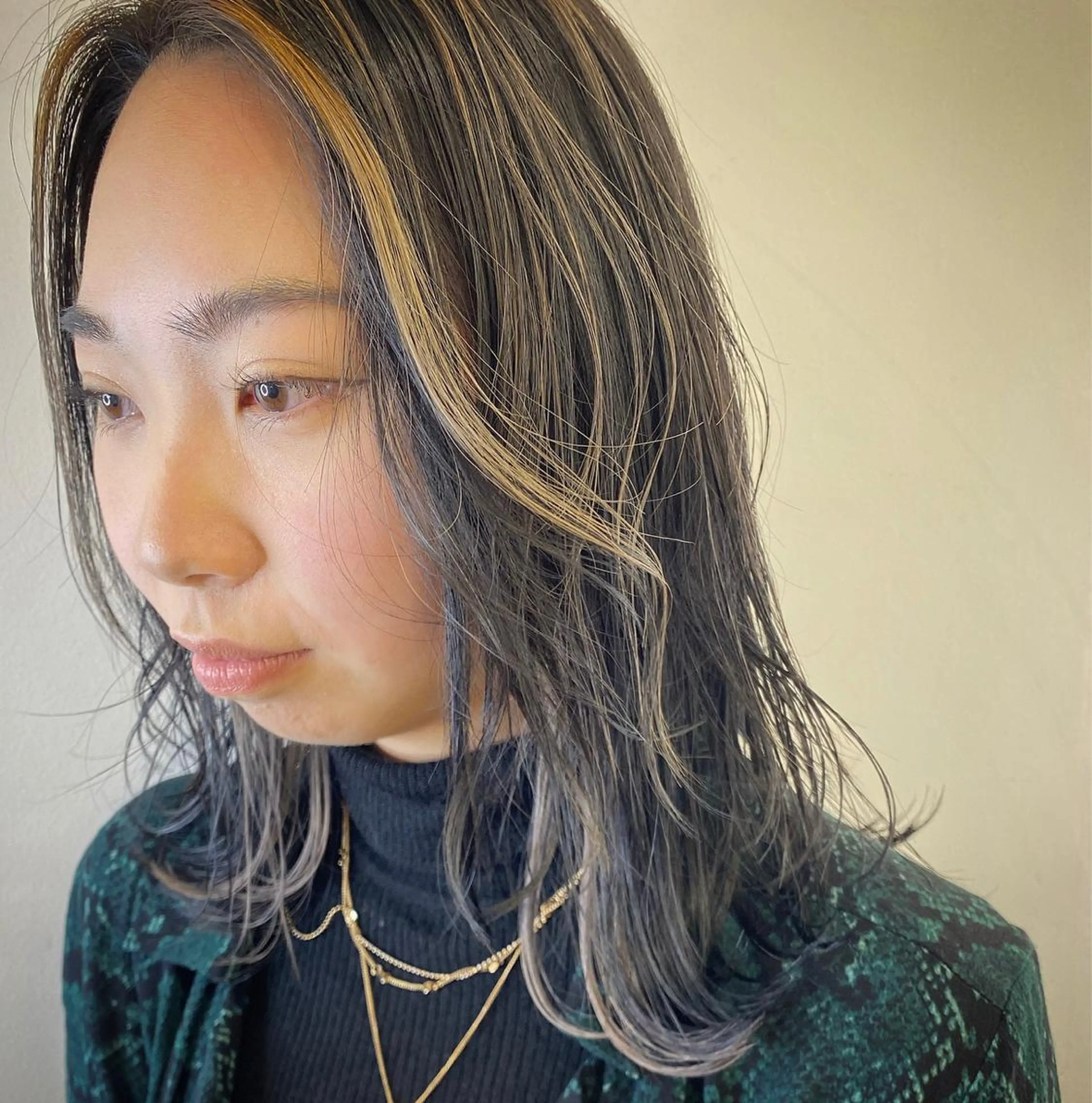 セミロング カット ヘアカラー トリートメント sail所属・sail hairのヘアスタイル